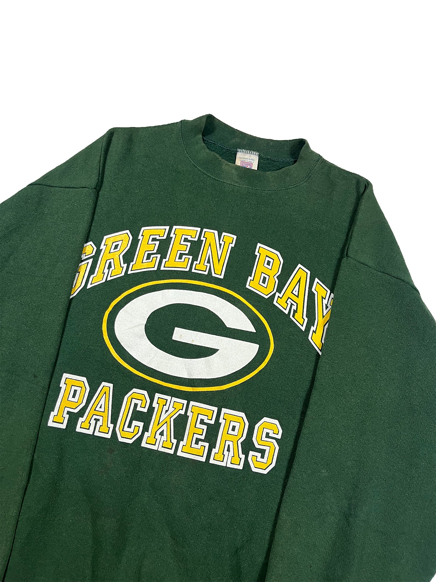 VINTAGE GREEN BAY PACKERS “G” CREWNECK SIZE MEDIUM