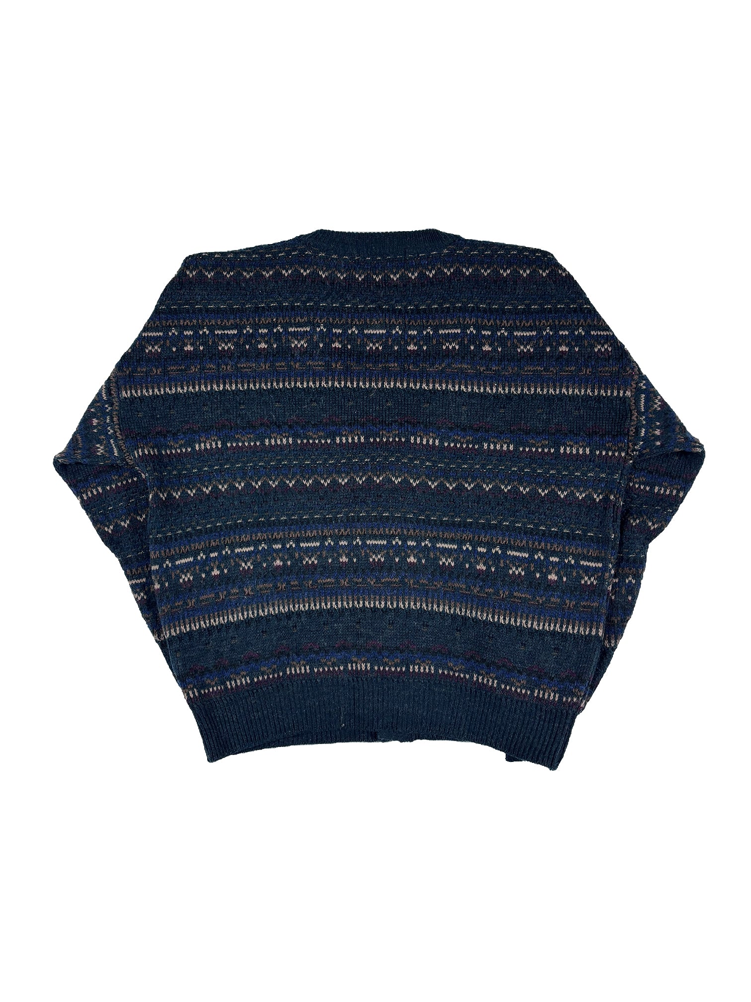 VINTAGE “CLAYBROOKE” KNIT CARDIGAN SIZE LARGE