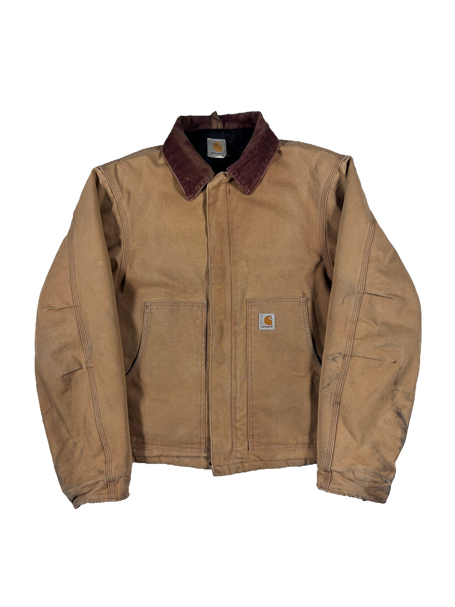 ジャケット・アウター Carhartt traditional jacket Detroit VINTAGE BEIGE CARHARTT DETROIT JACKET SIZE XL – Luster and Oak