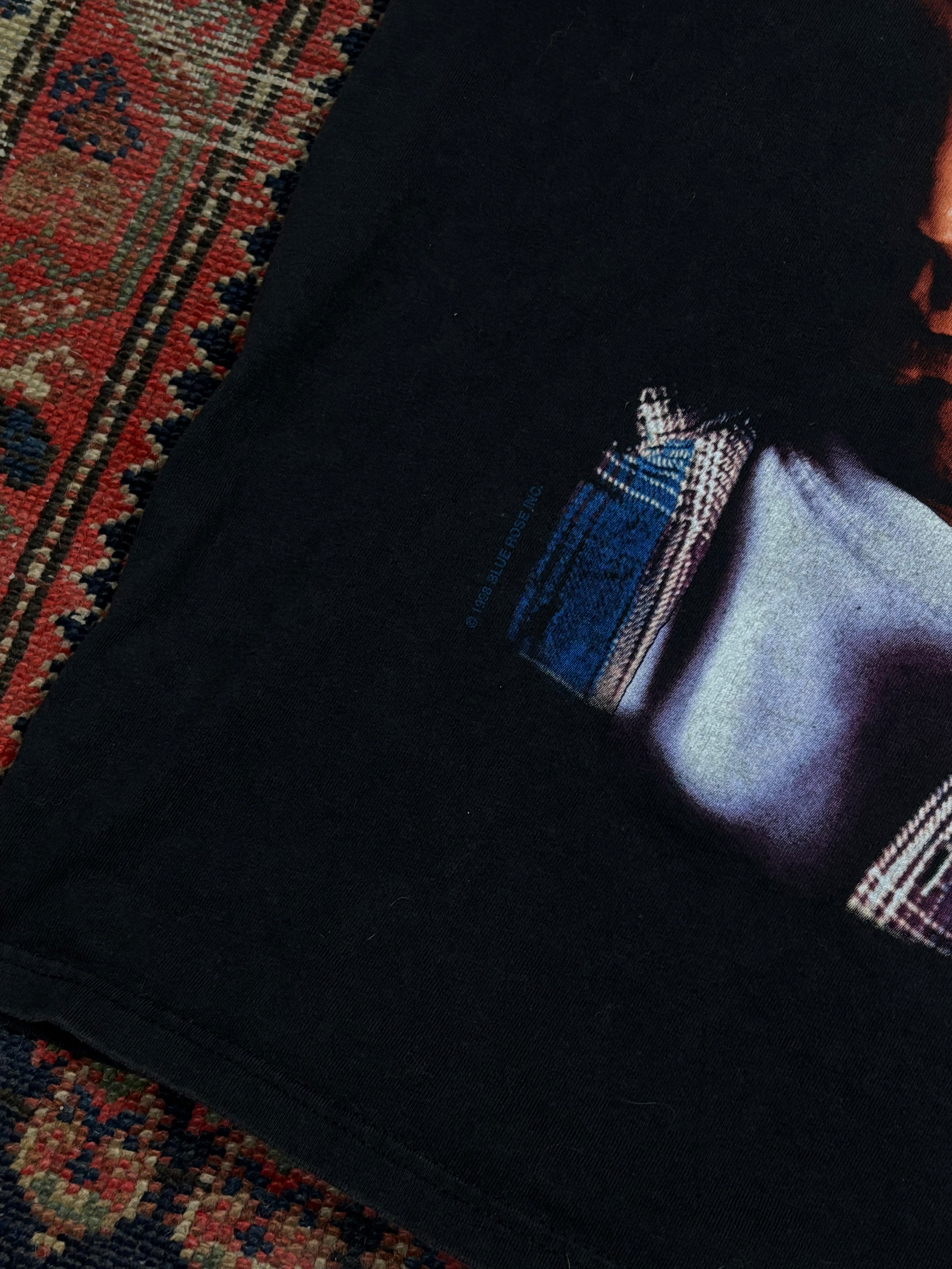 VINTAGE BLACK 1998 GARTH BROOKS TEE SIZE LARGE