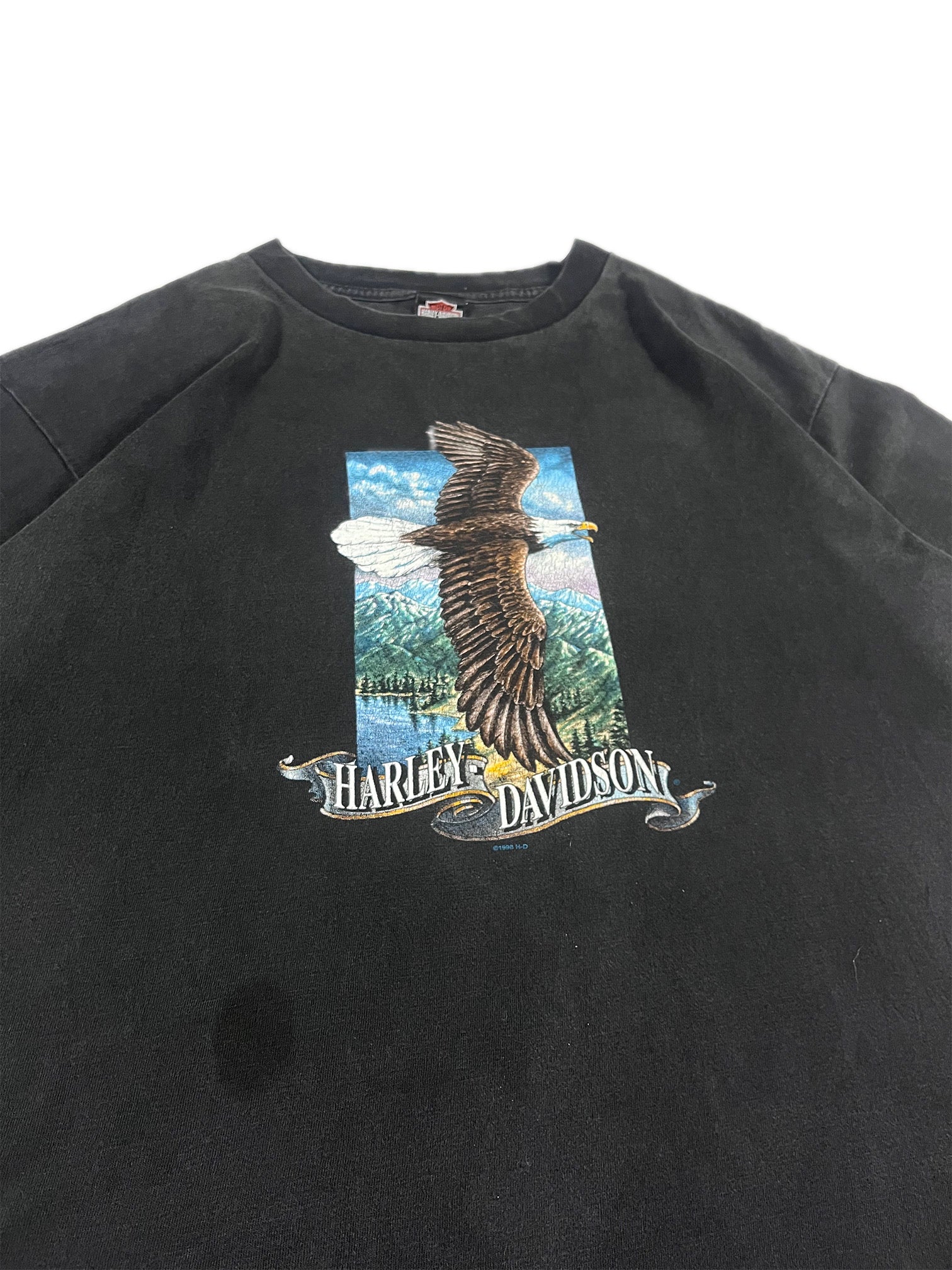 VINTAGE 1998 HARLEY DAVIDSON EAGLE TEE SIZE XL