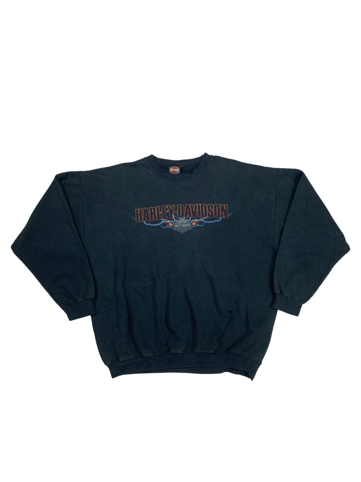 VINTAGE HARLEY DAVIDSON CREWNECK SIZE LARGE