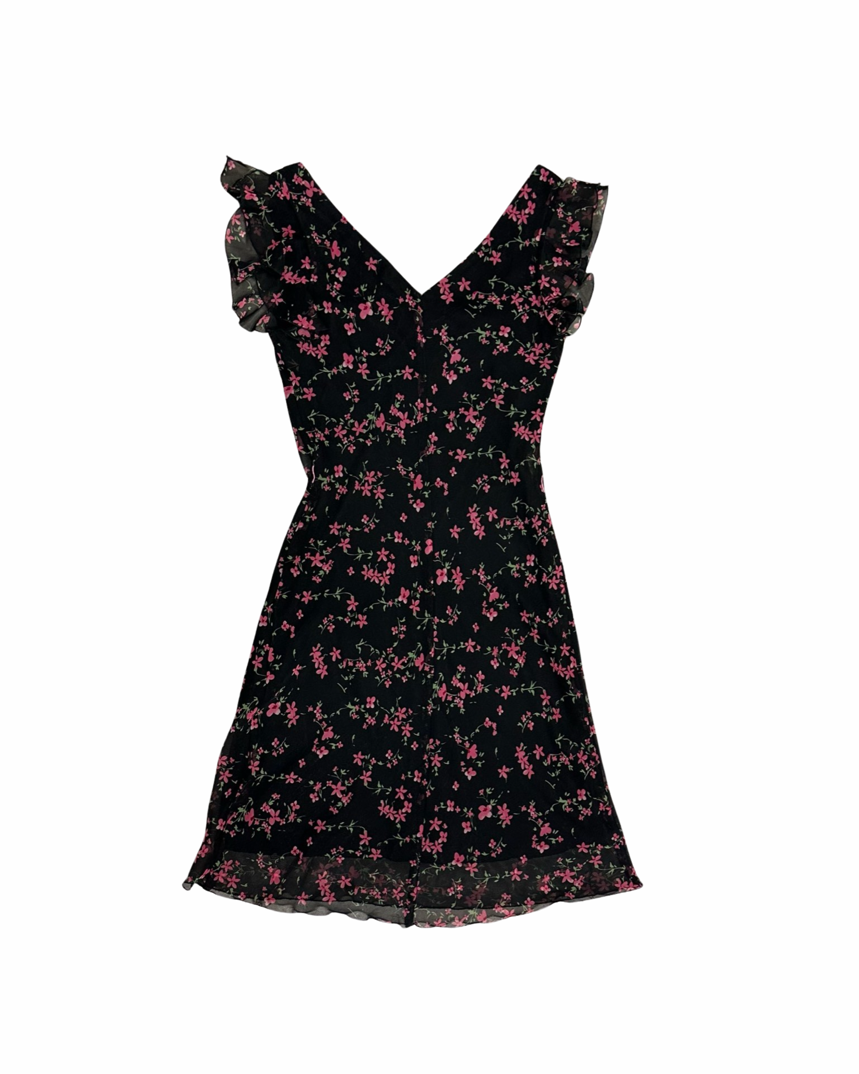 VINTAGE FLORAL DRESS SIZE 7/8