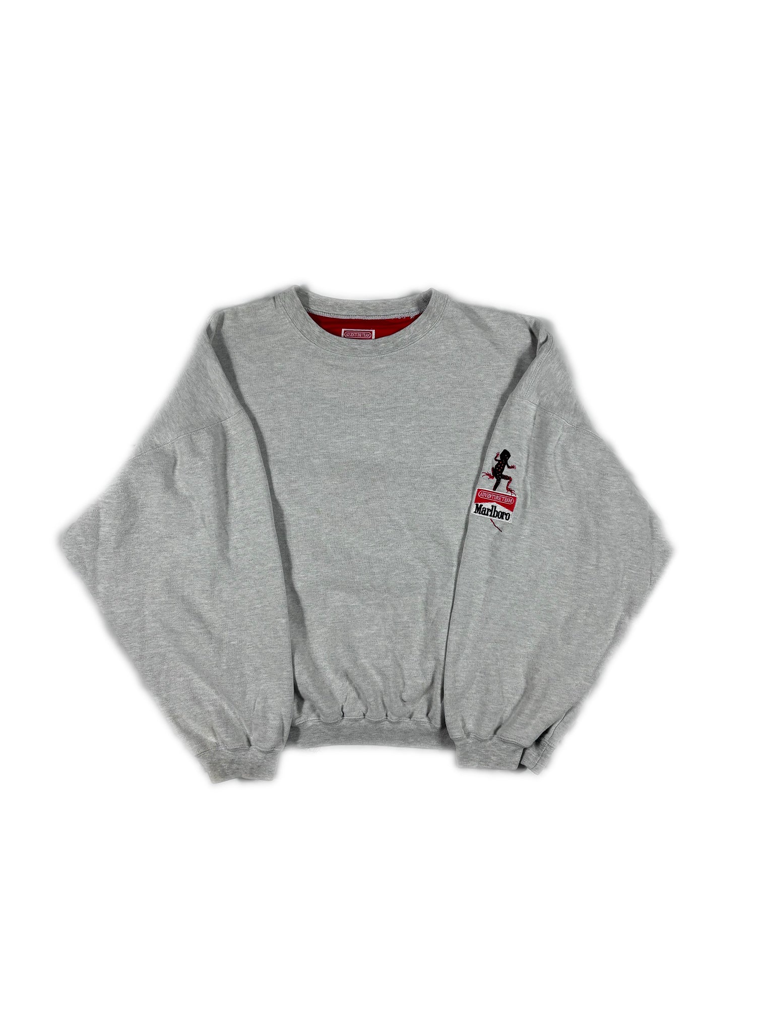 VINTAGE GREY MARLBORO “LIZARD” CREWNECK SIZE XL – Luster and Oak
