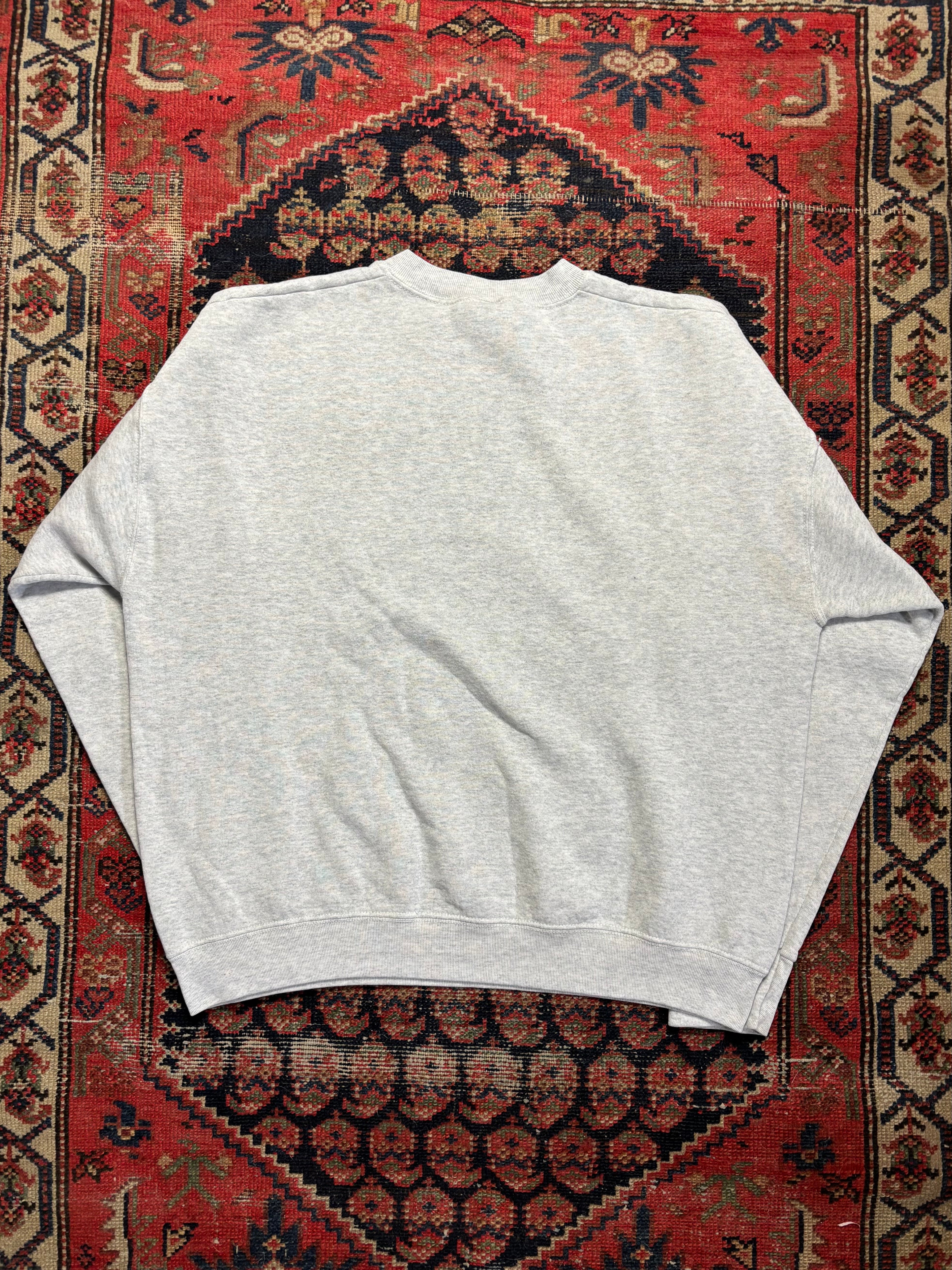 VINTAGE GREY PENN STATE FOOTBALL CREWNECK SIZE XL