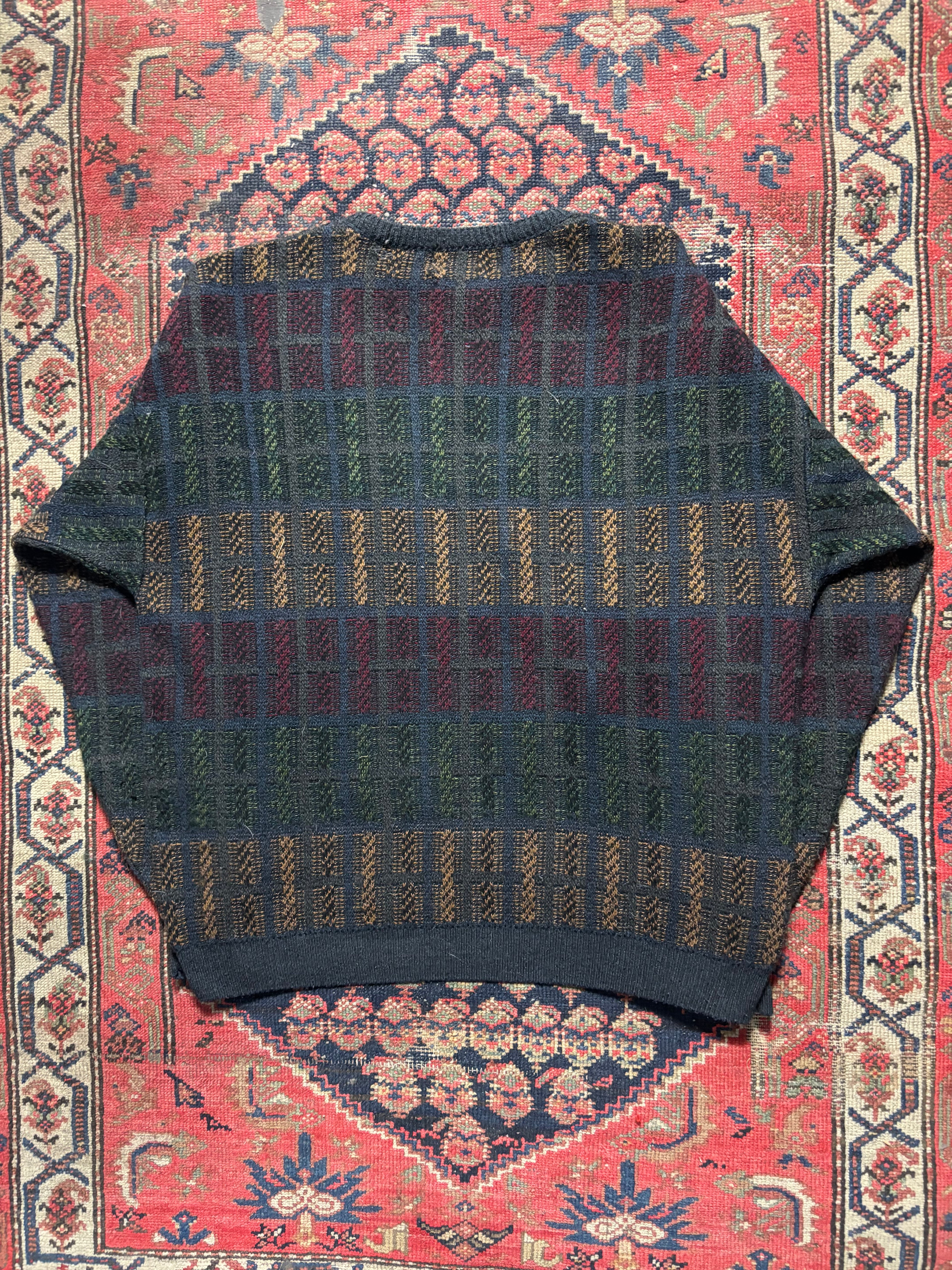 VINTAGE DARK “RUFFINI” KNIT SWEATER SIZE XL