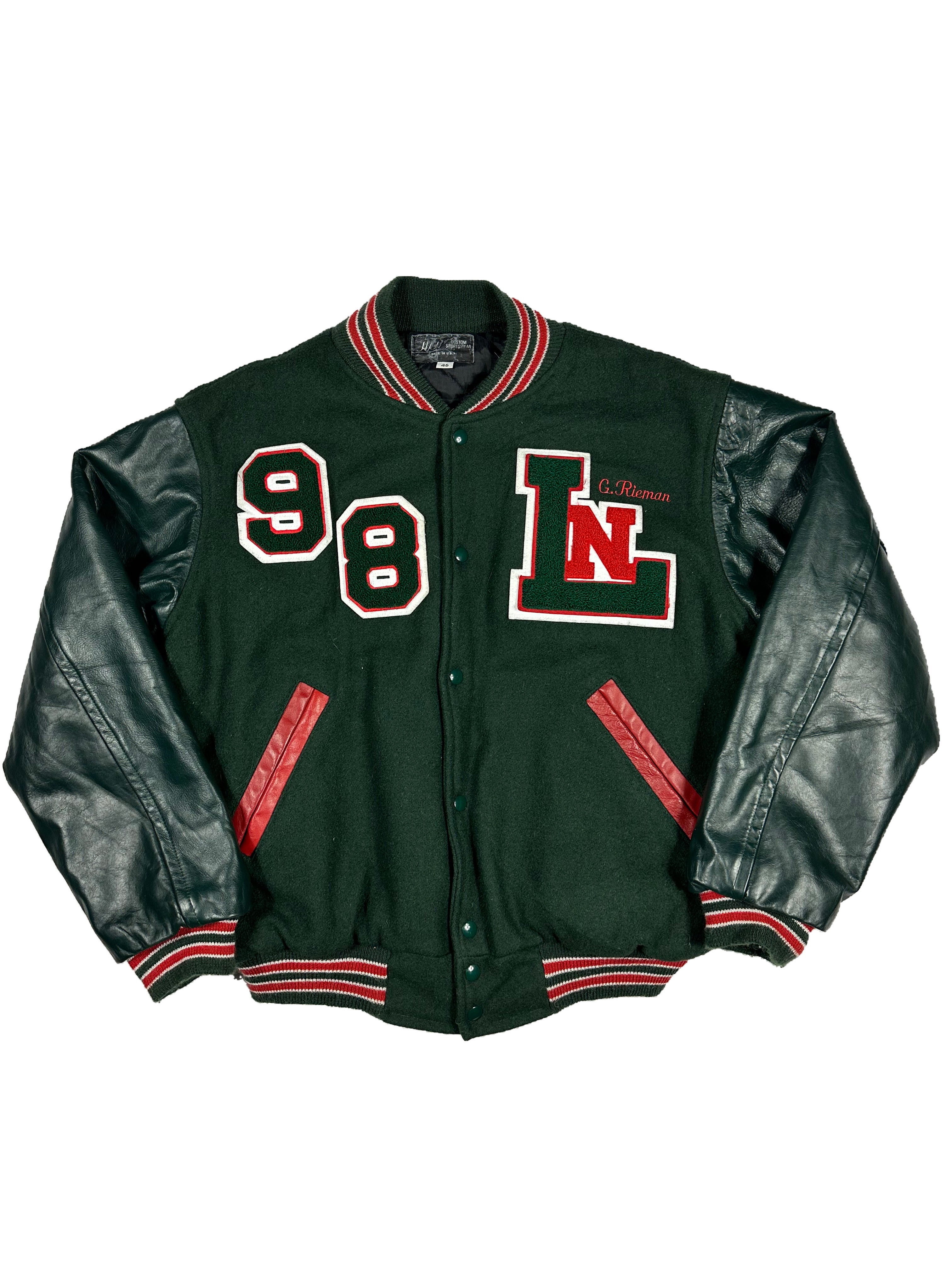 VINTAGE VARSITY JACKET SIZE LARGE