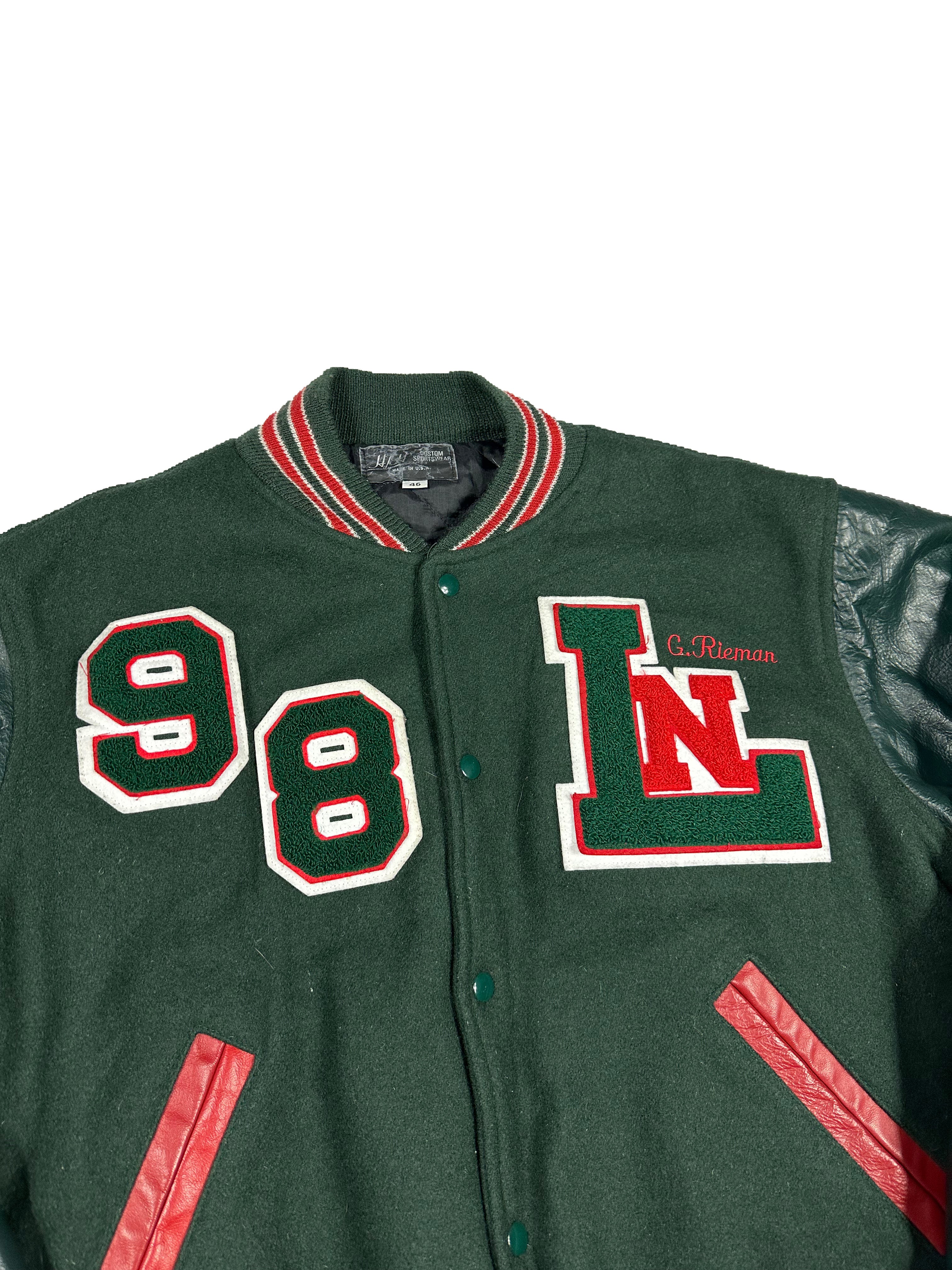 VINTAGE VARSITY JACKET SIZE LARGE