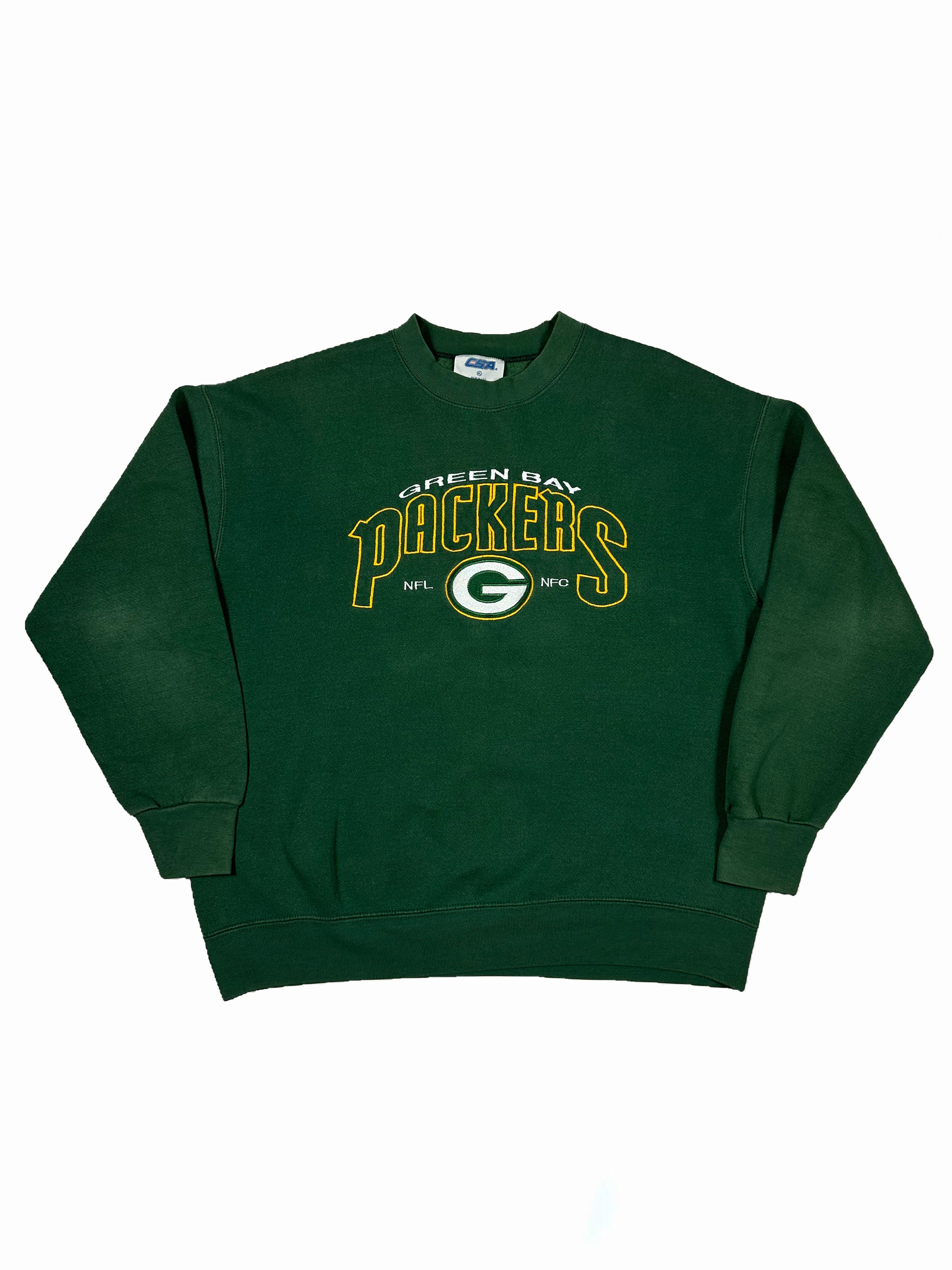 VINTAGE GREEN BAY PACKERS CREWNECK SIZE MEDIUM