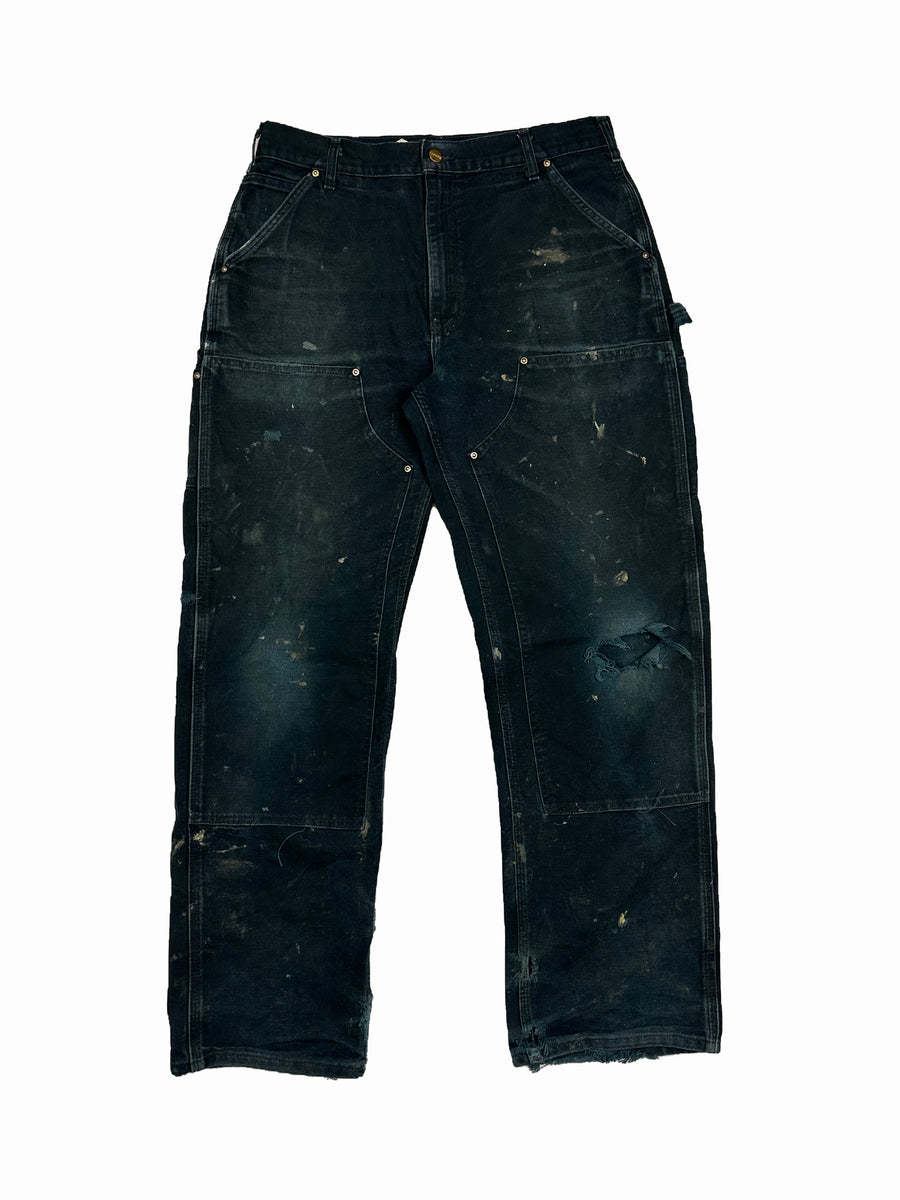 33×32 Carhartt double knee painter pants Carhartt WIP - Double Knee Pant in Black – gravitypope