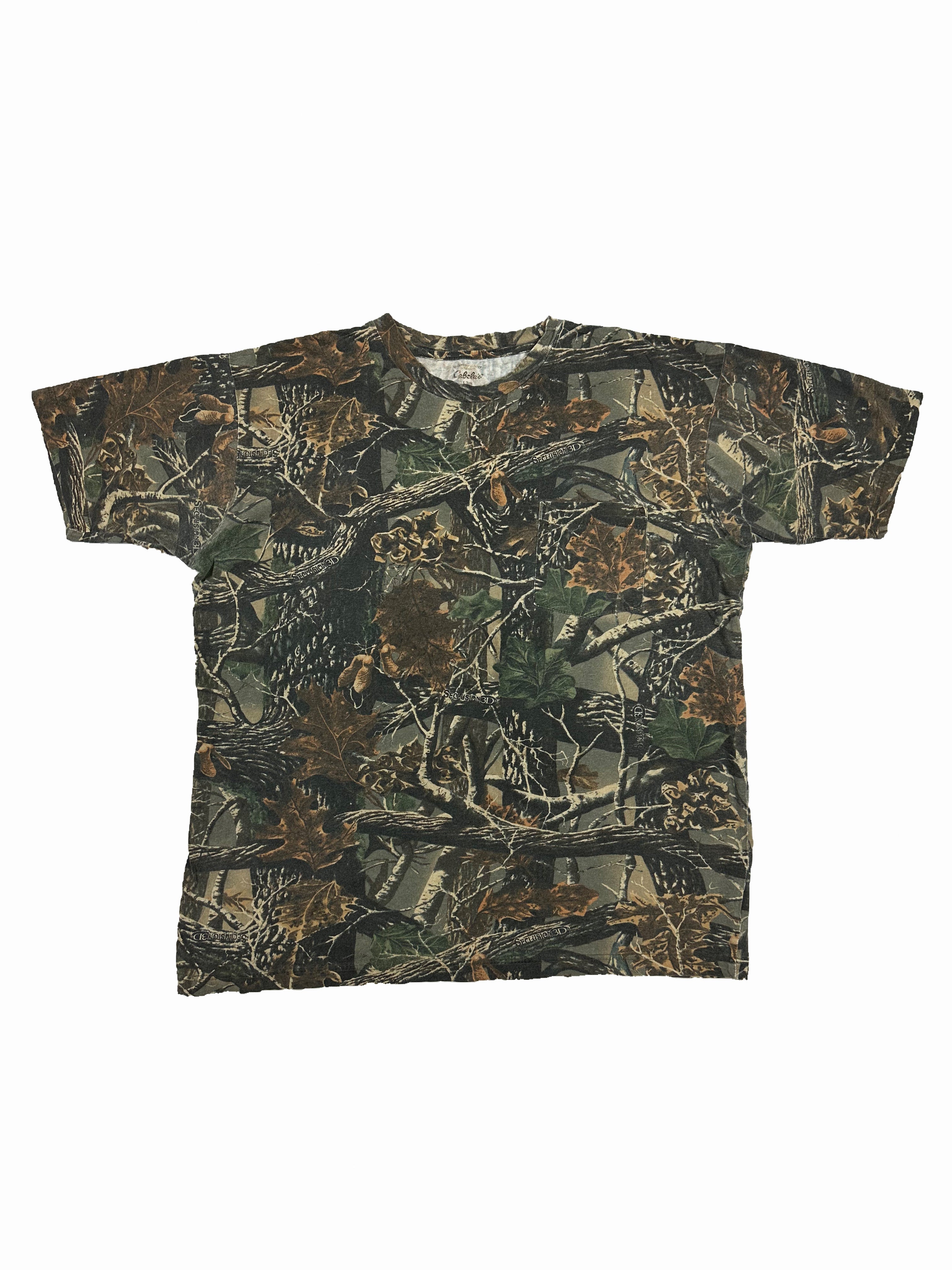 VINTAGE CAMO T-SHIRT SIZE LARGE