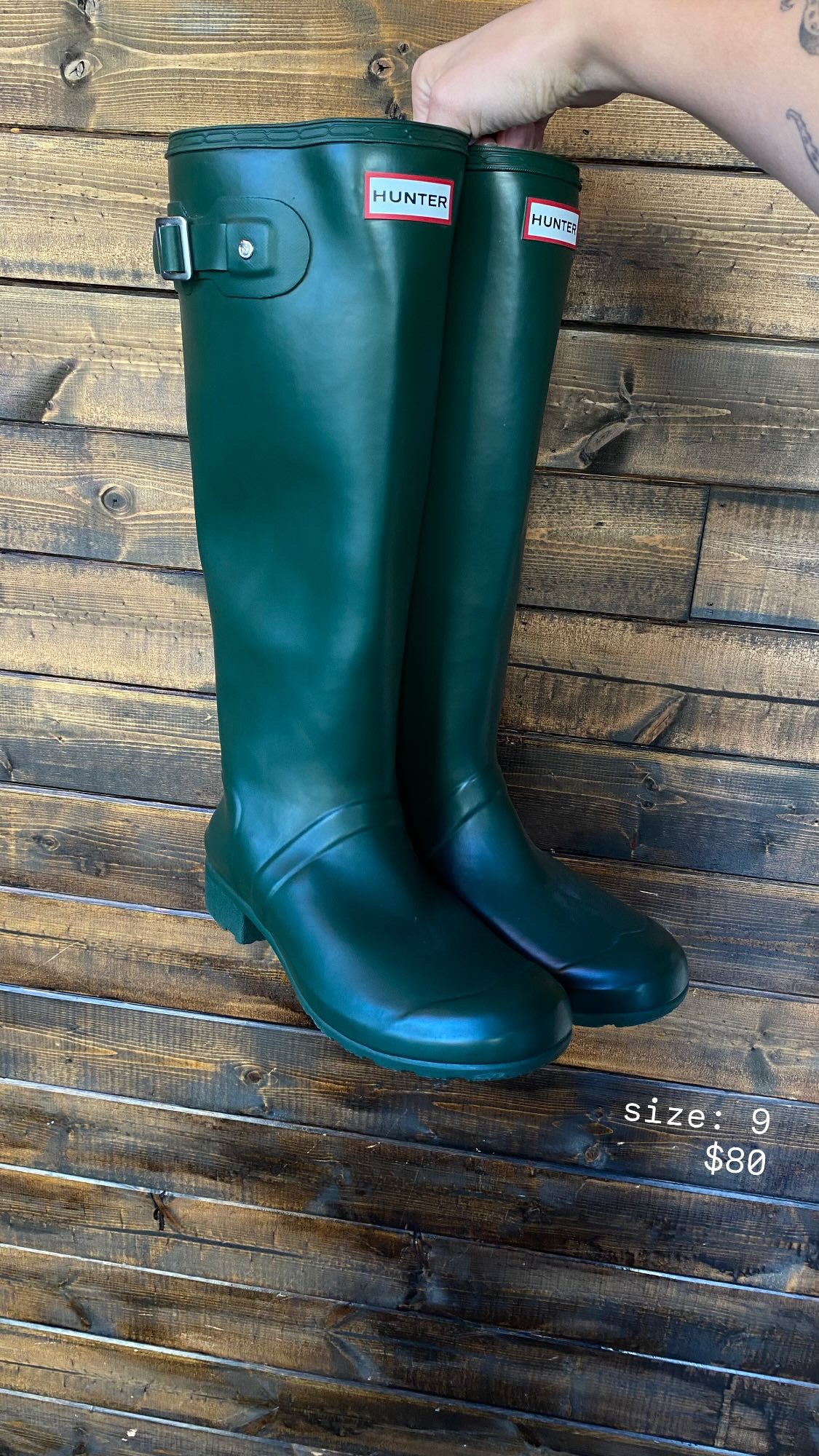 Hunter boots *private sale