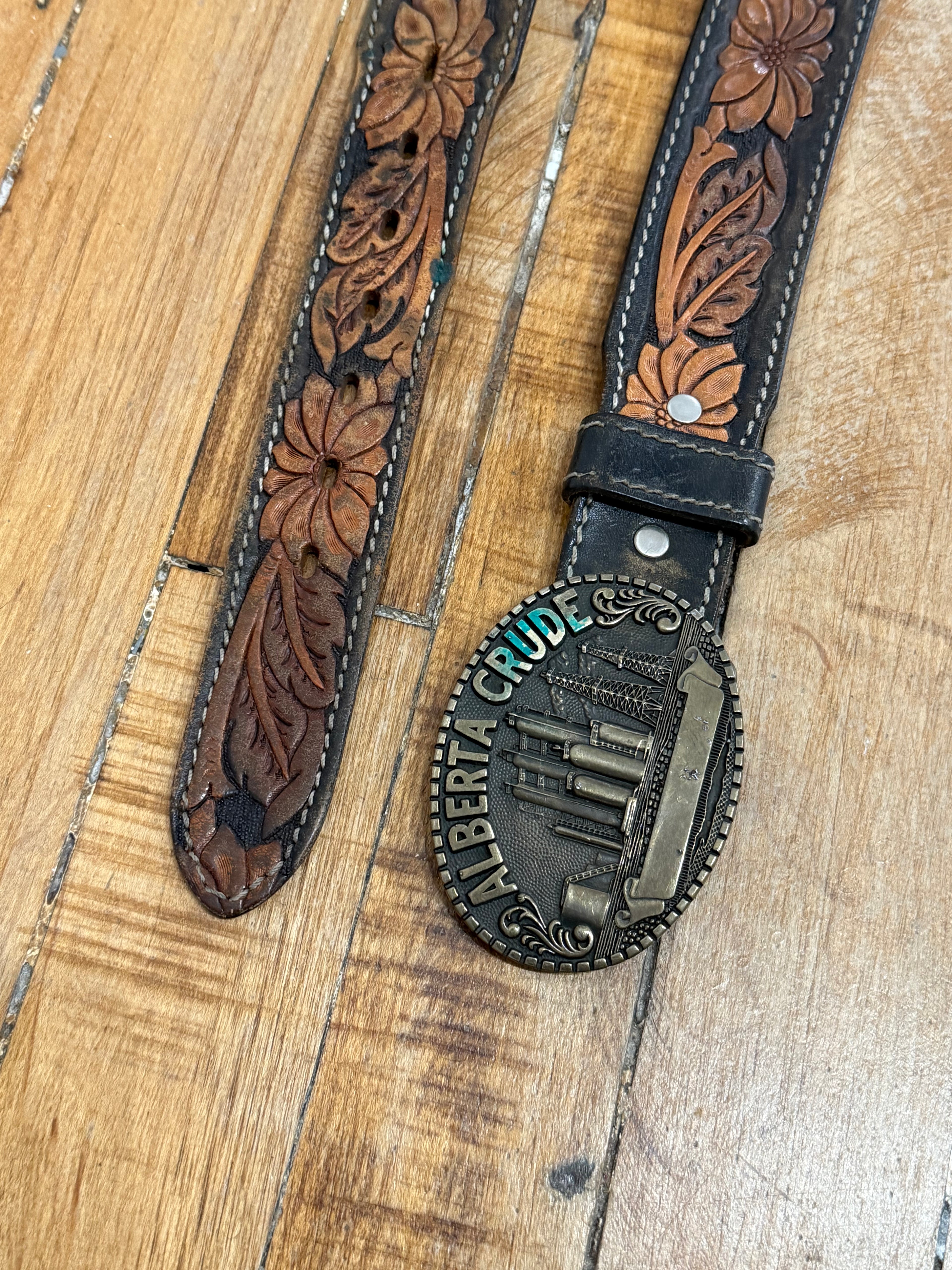 Vintage Buckle Belt