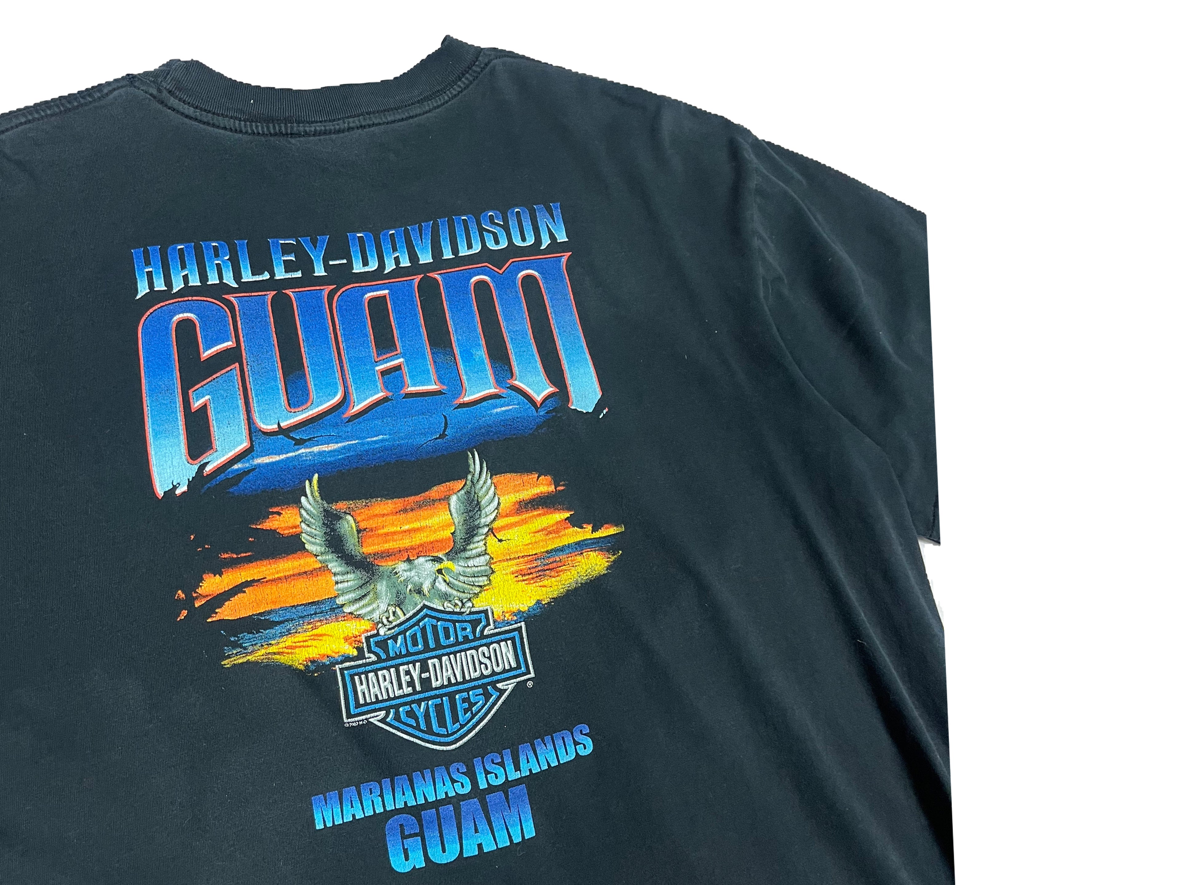 BLACK 00’s HARLEY TEE SIZE XL