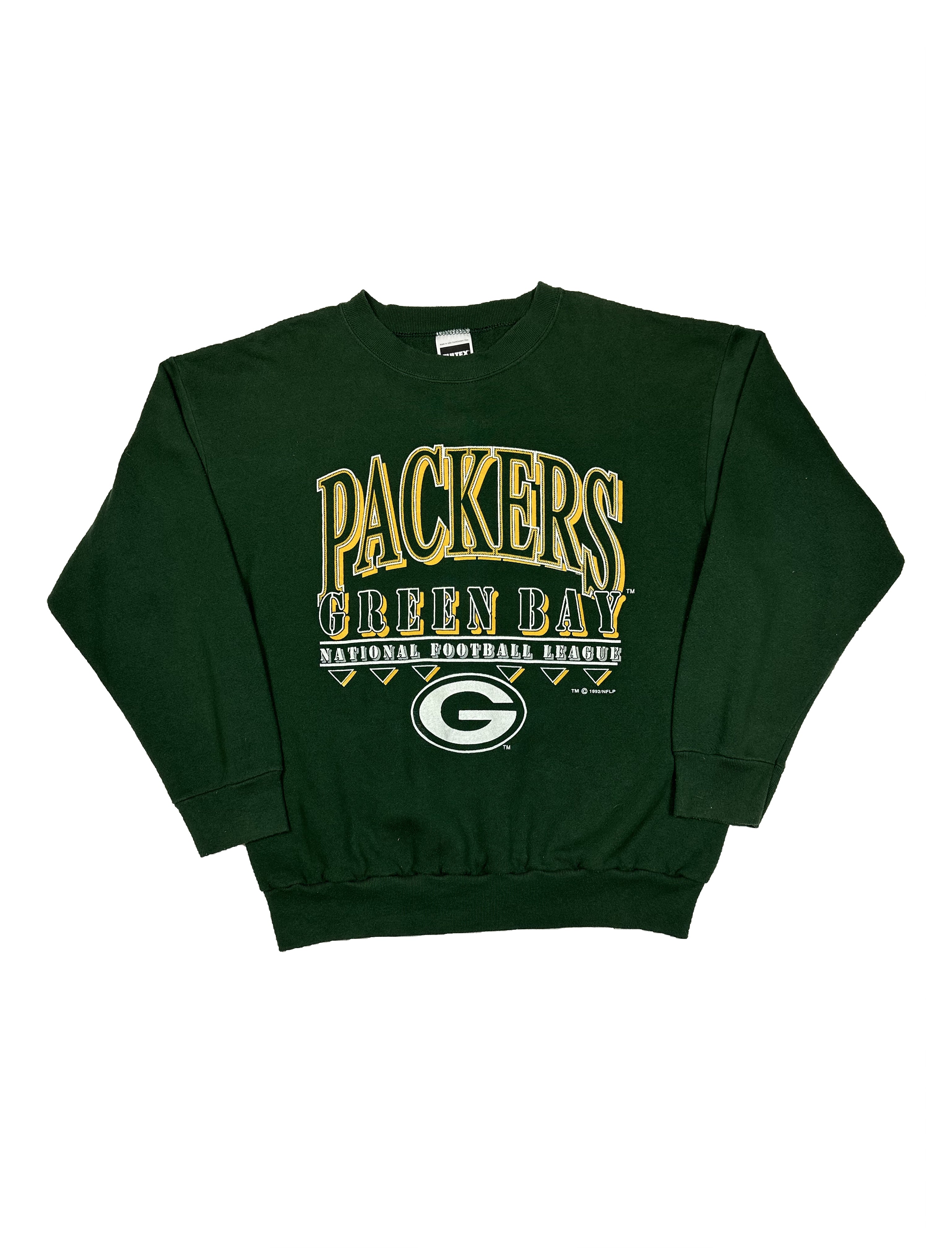 VINTAGE GREEN BAY PACKERS CREWNECK SIZE MEDIUM