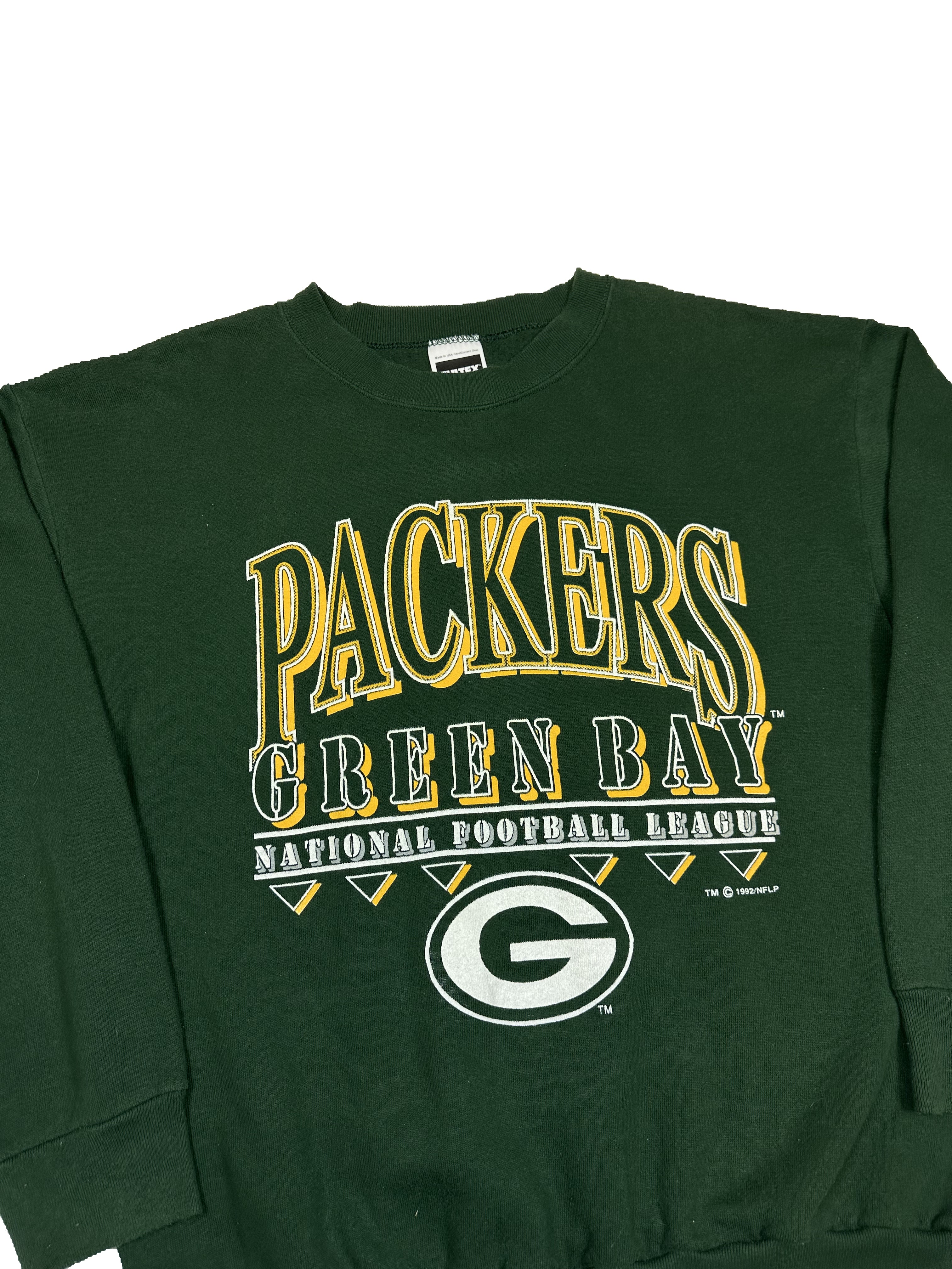 VINTAGE GREEN BAY PACKERS CREWNECK SIZE MEDIUM