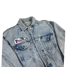 Load image into Gallery viewer, VINTAGE GAP “TRIUMPH” DENIM JACKET SIZE SMALL