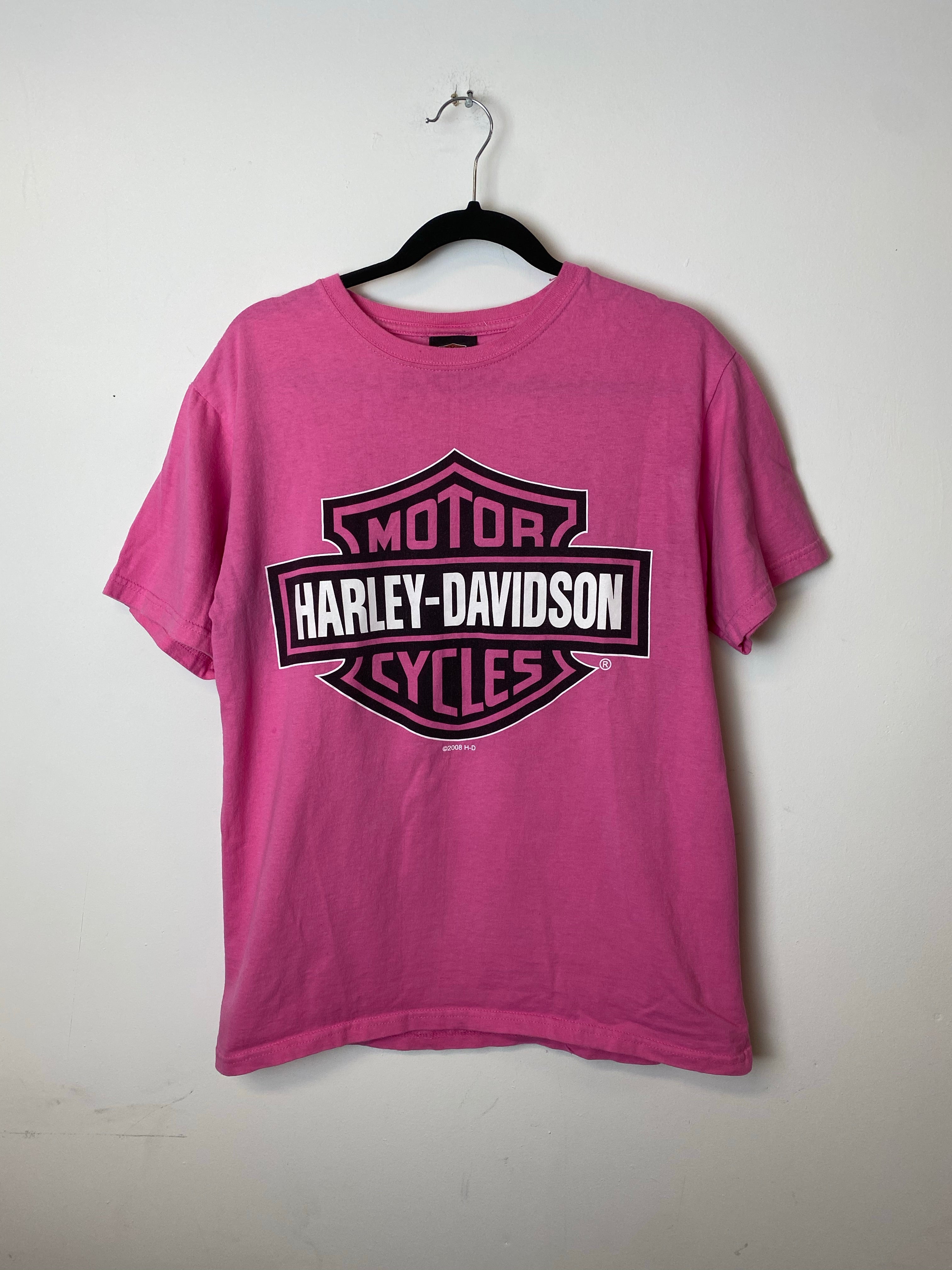 2008 Front And Back Harley Davidson T Shirt - S