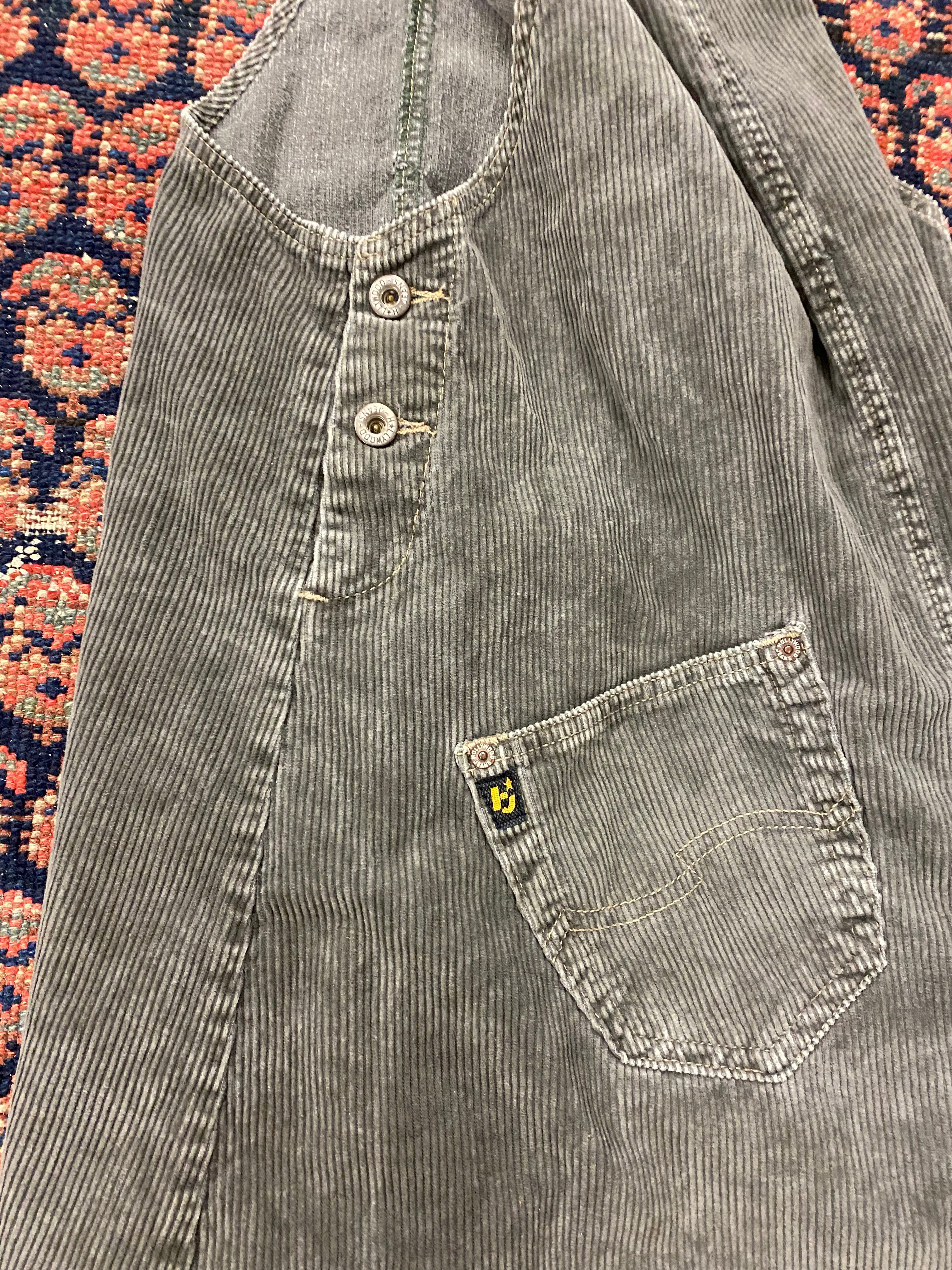 Vintage Corduroy Dress - M