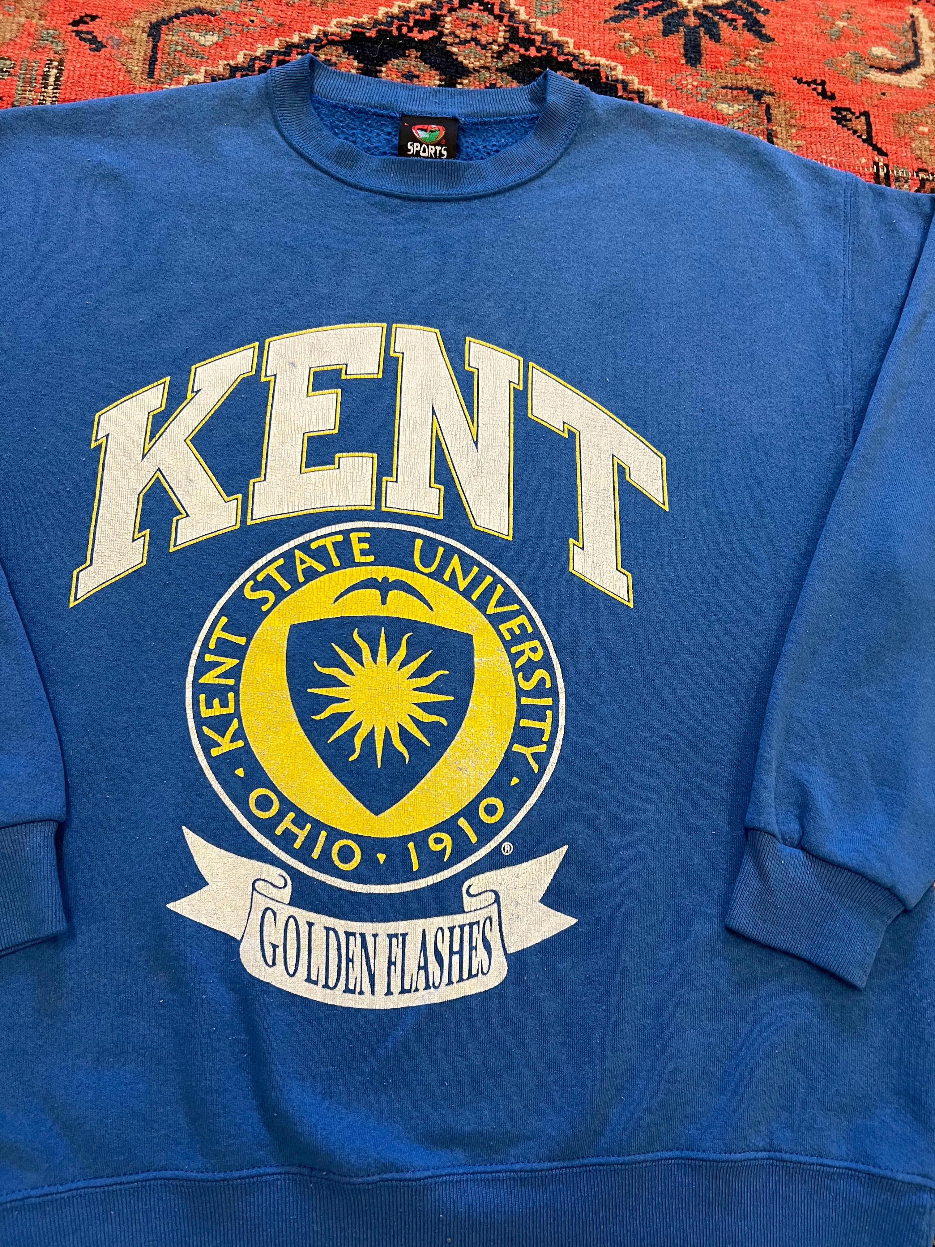 VINTAGE KENT UNIVERSITY CREWNECK - M/L