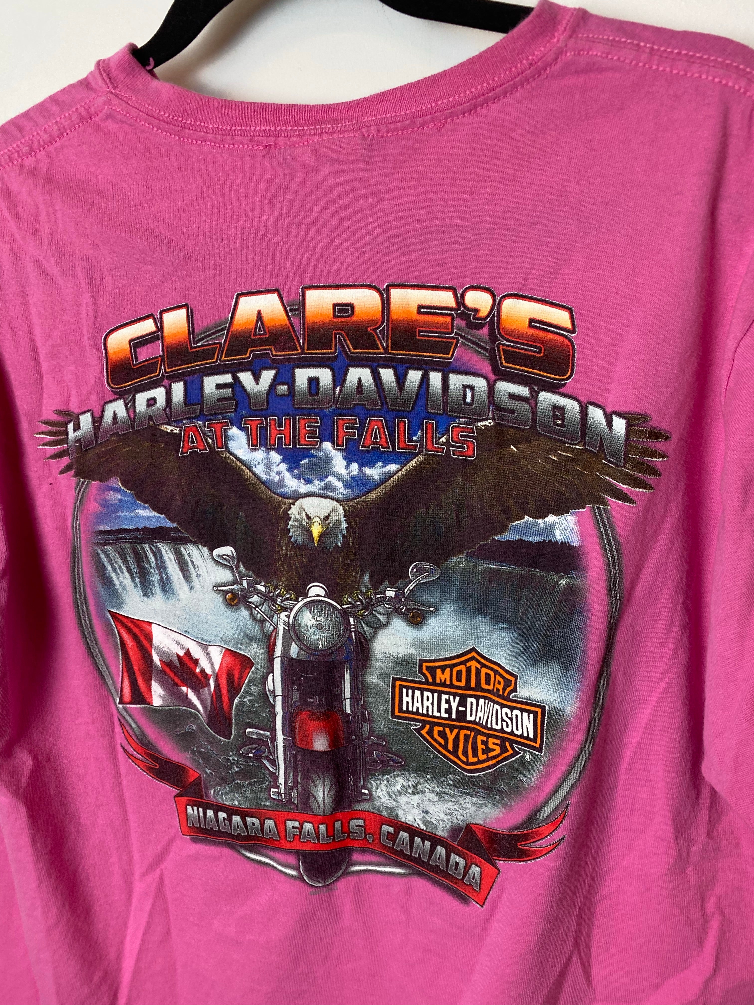 2008 Front And Back Harley Davidson T Shirt - S