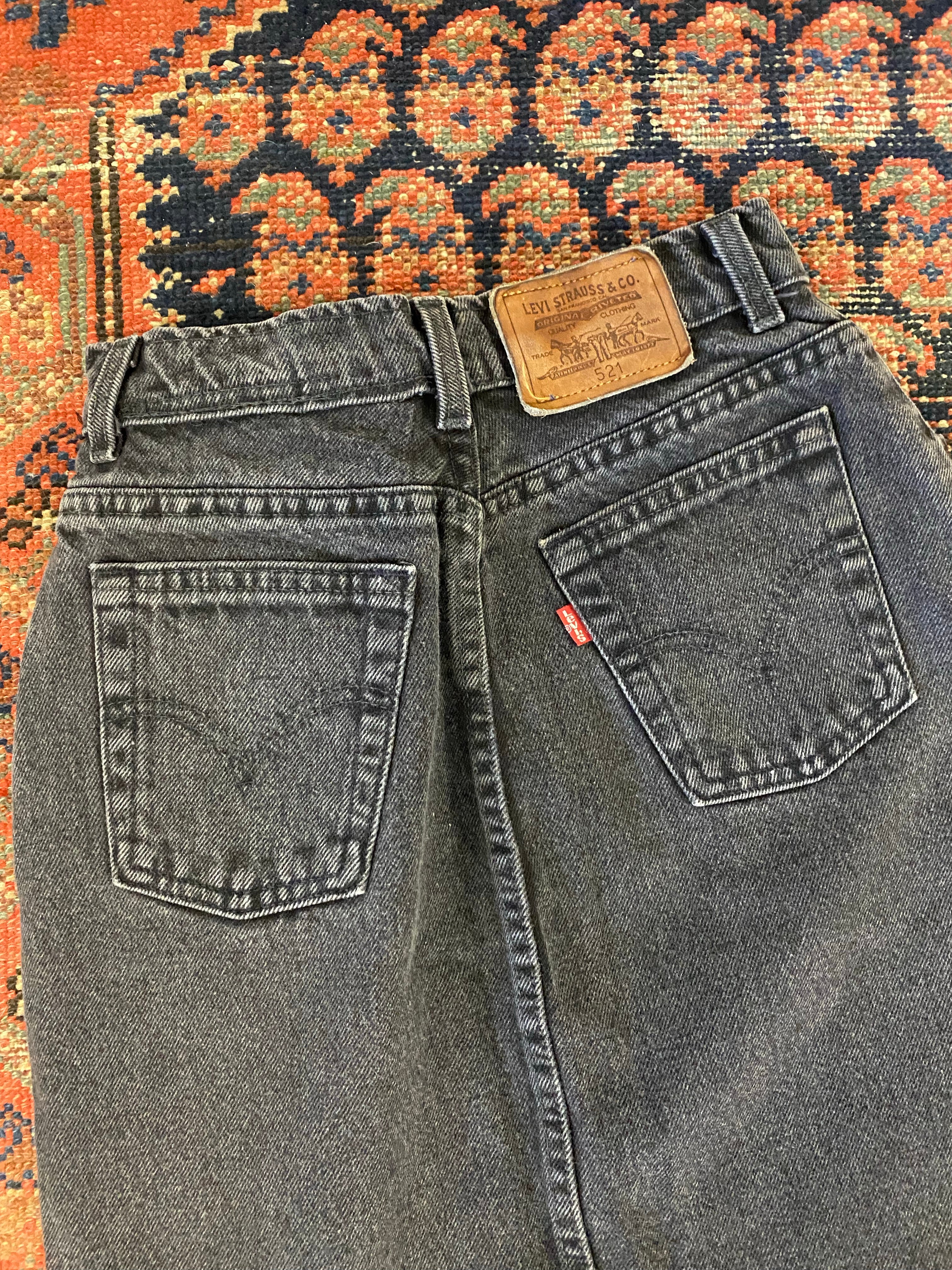 90s Levis Denim Skirt - 24in