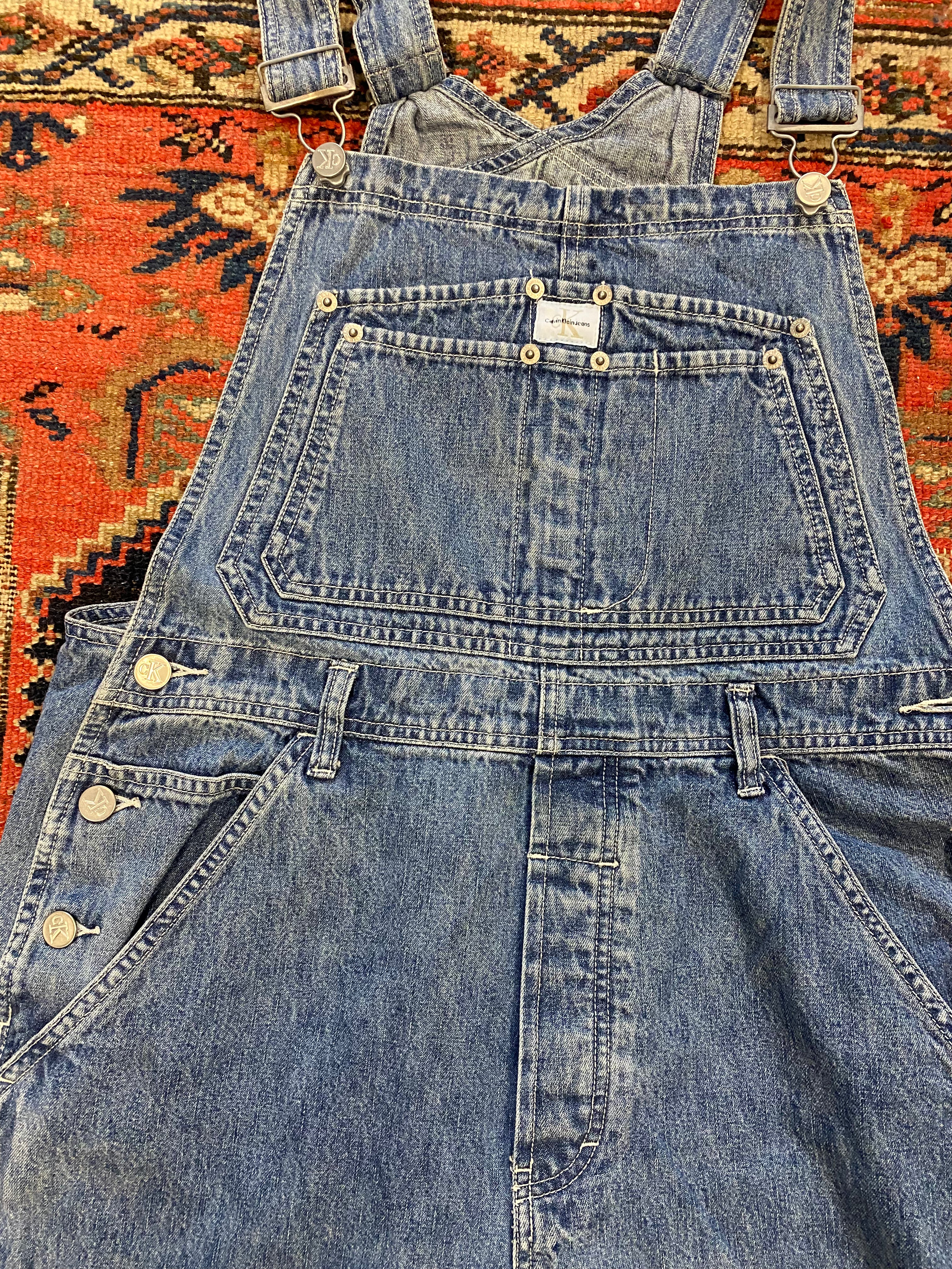 90s Calvin Klein overalls - L