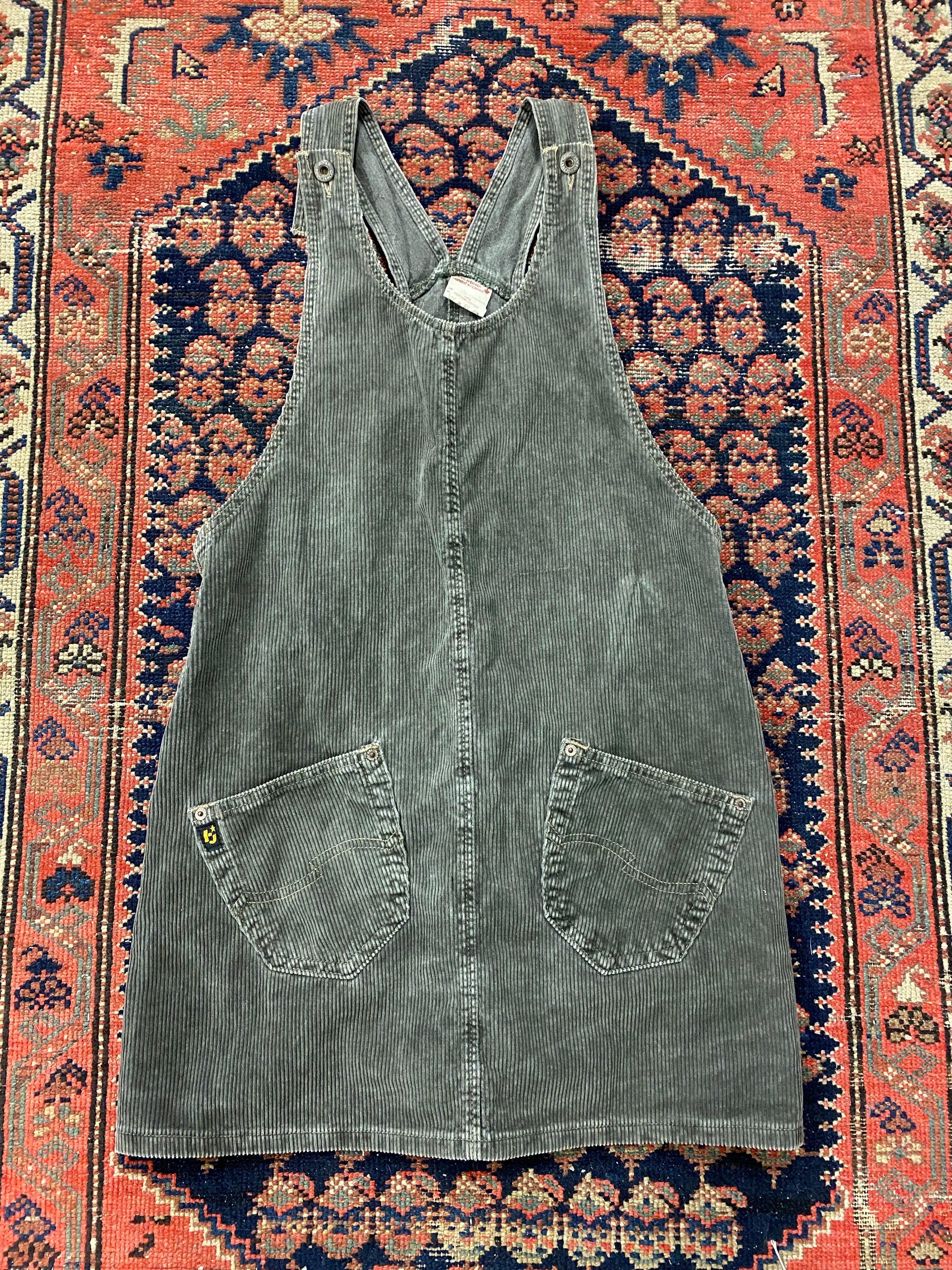Vintage Corduroy Dress - M