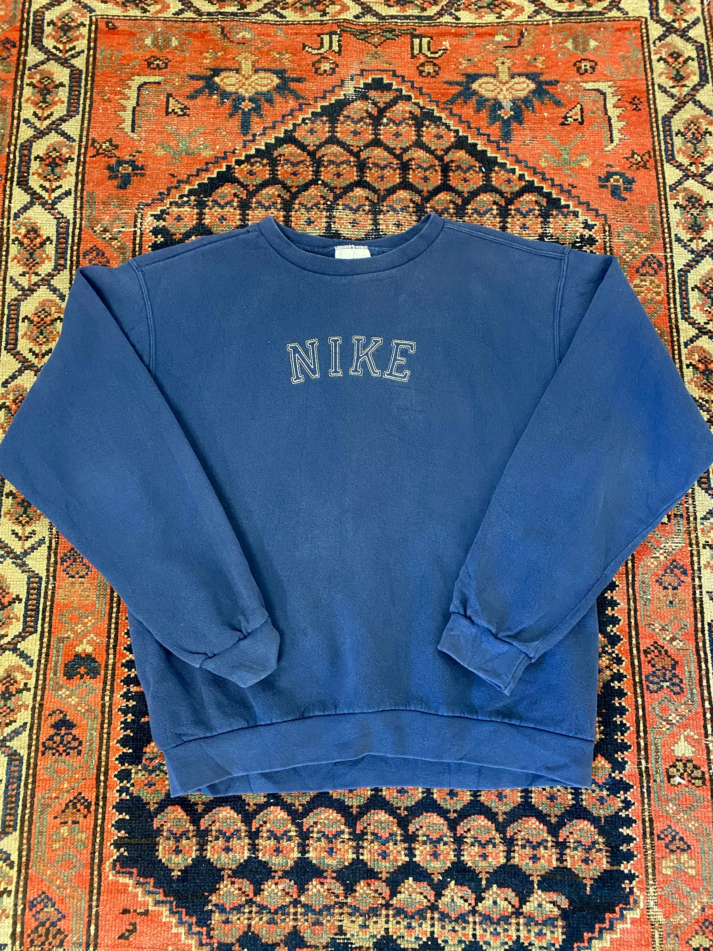 90s Nike Spell Out Crewneck - S