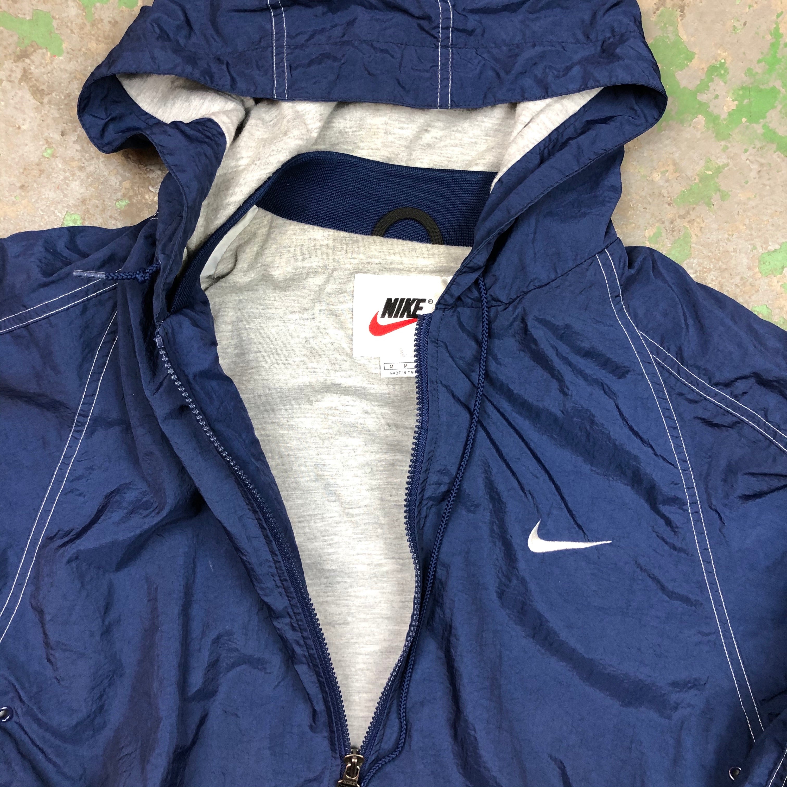 Hooded Nike windbreaker