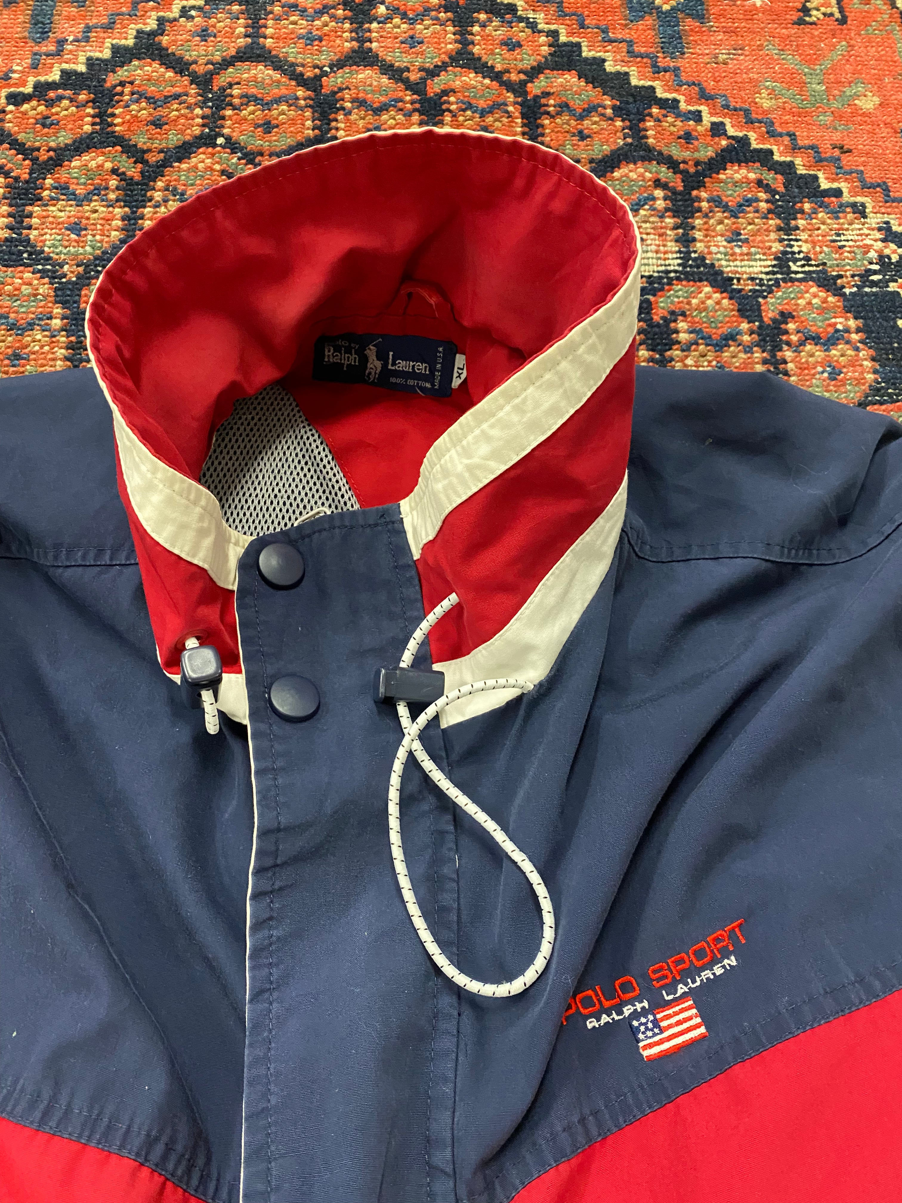 Vintage Polo Sport Sailing Jacket - L/XL