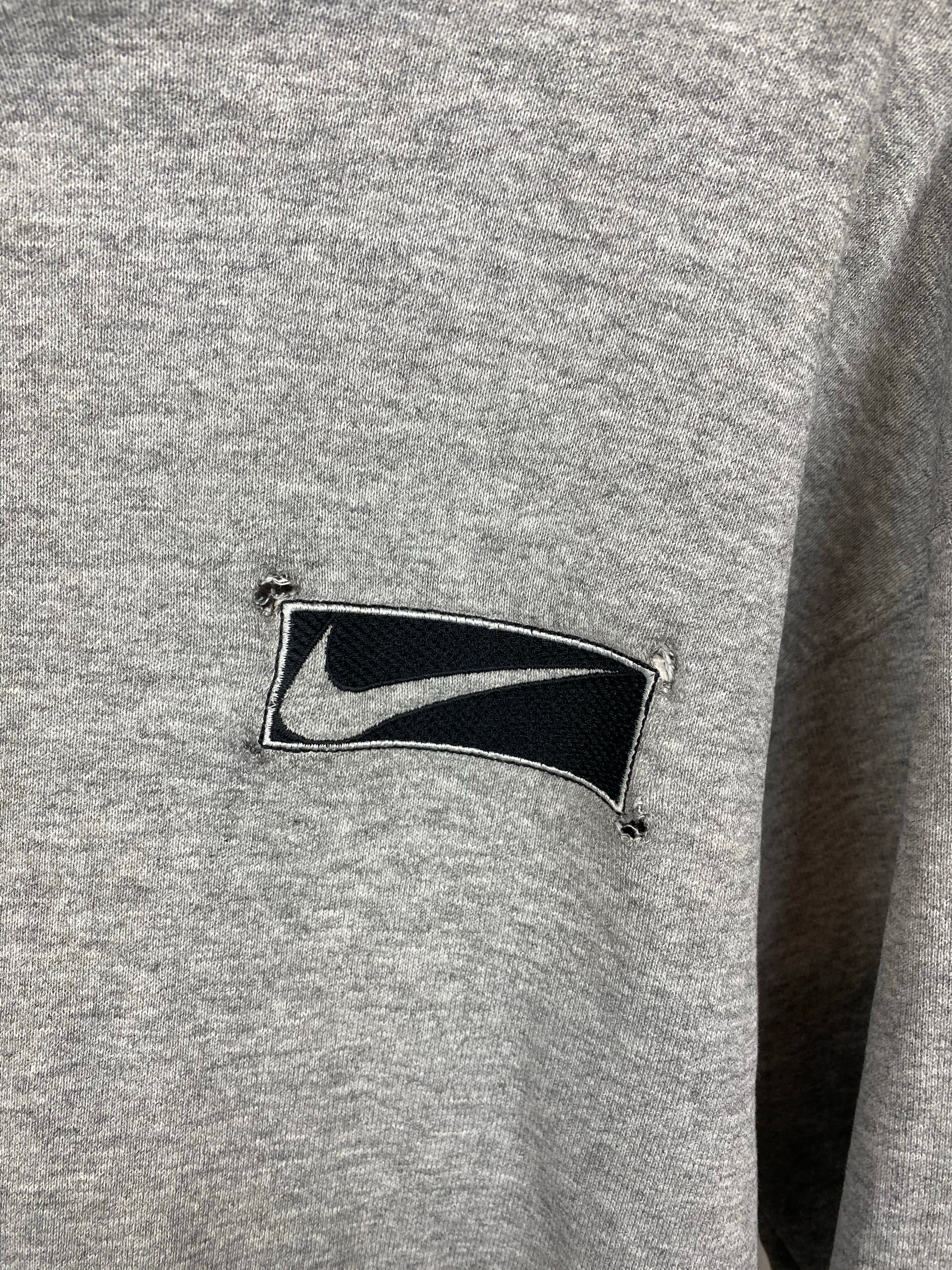 Grey tag Nike hoodie