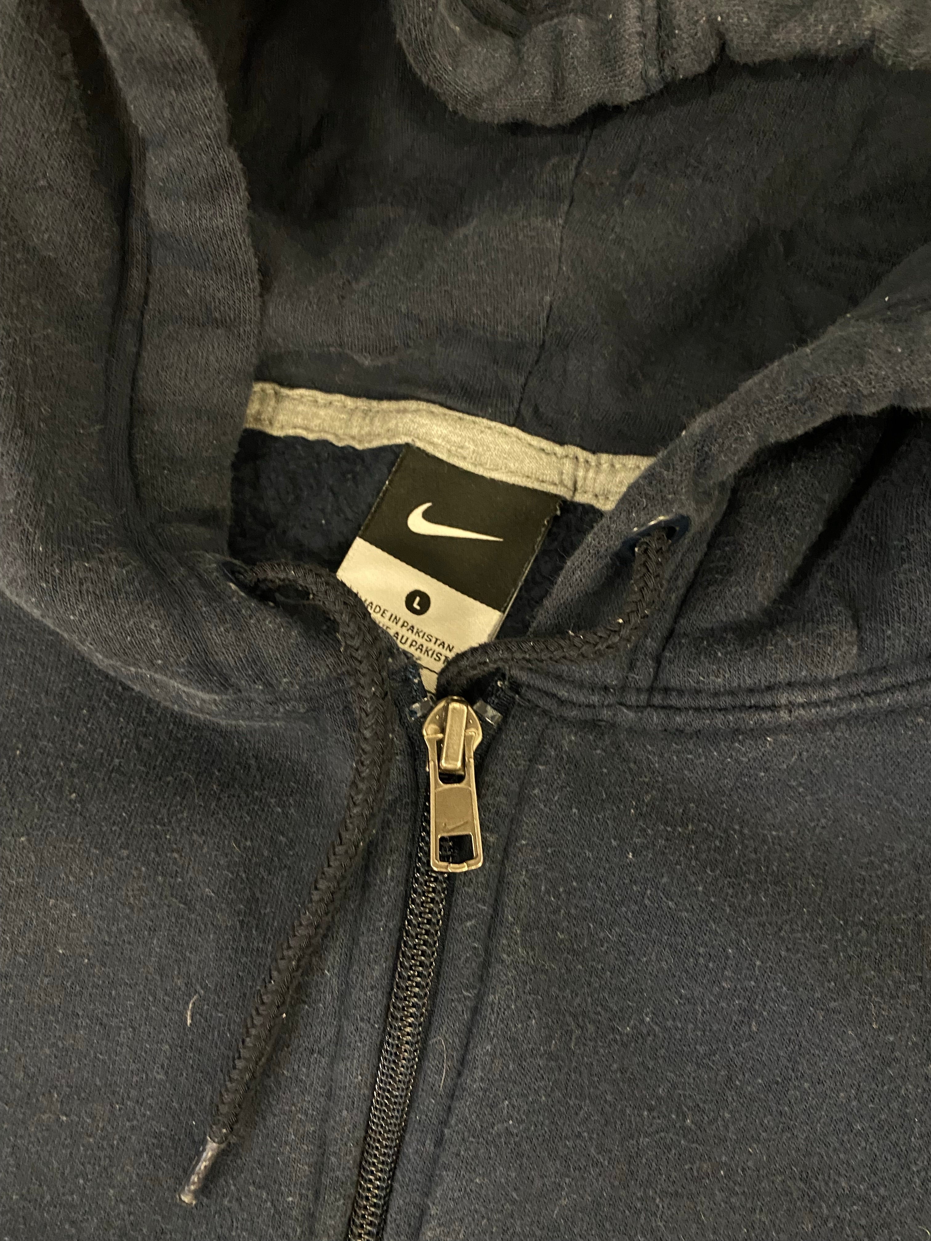 2000s Nike Full Zip Crewneck - L