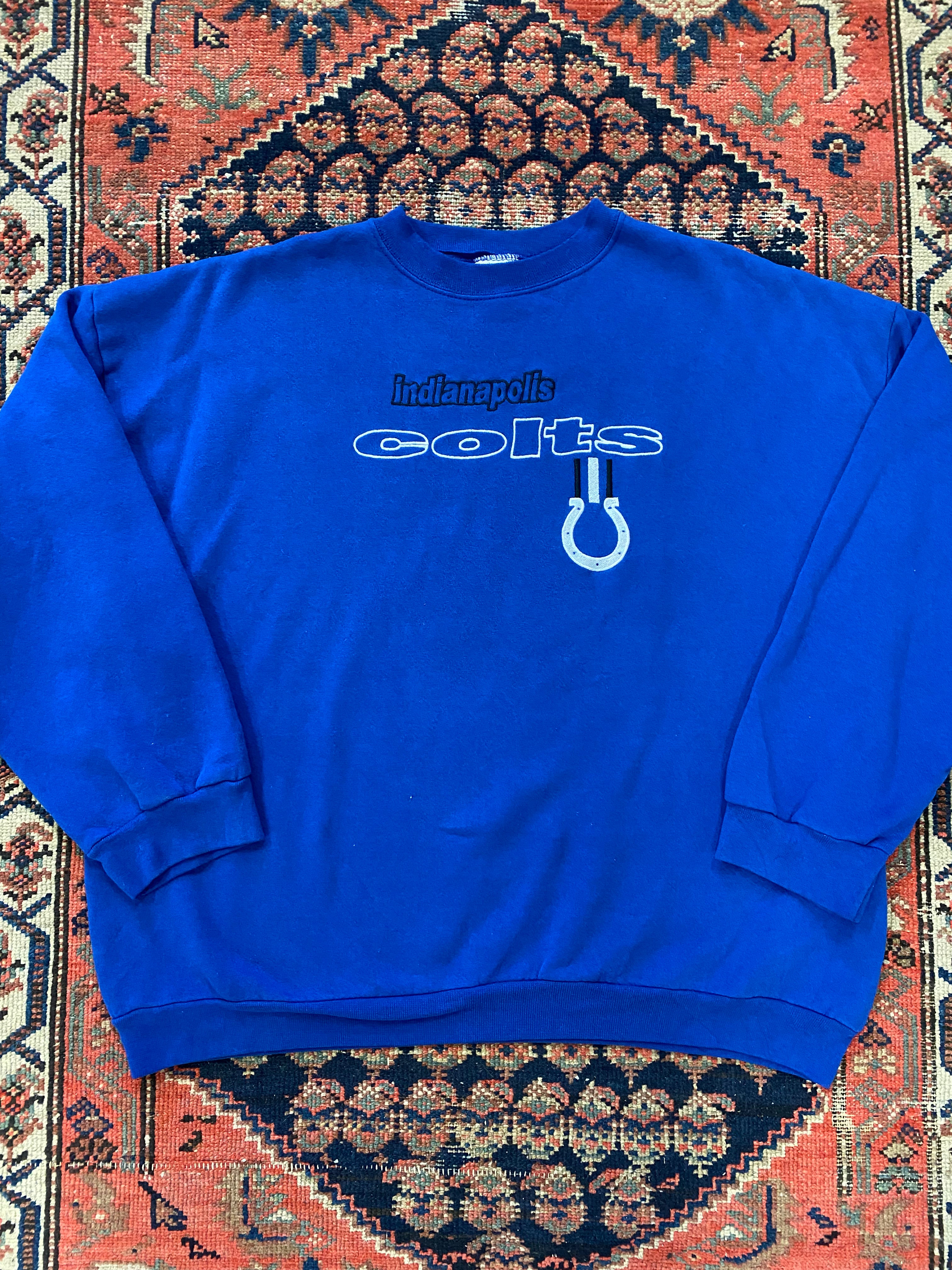 90s Indianapolis Colts Crewneck - M
