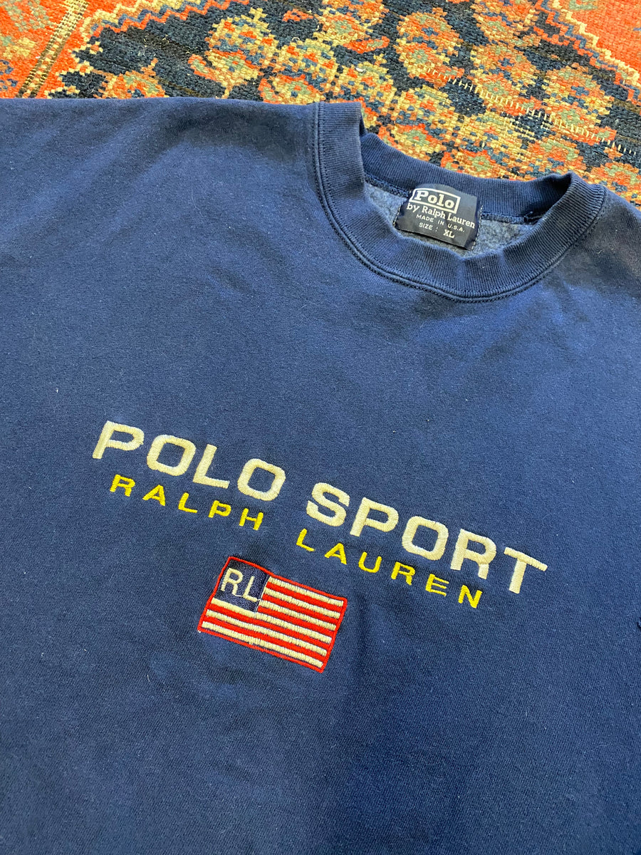 Vintage polo sport Crewneck - XL