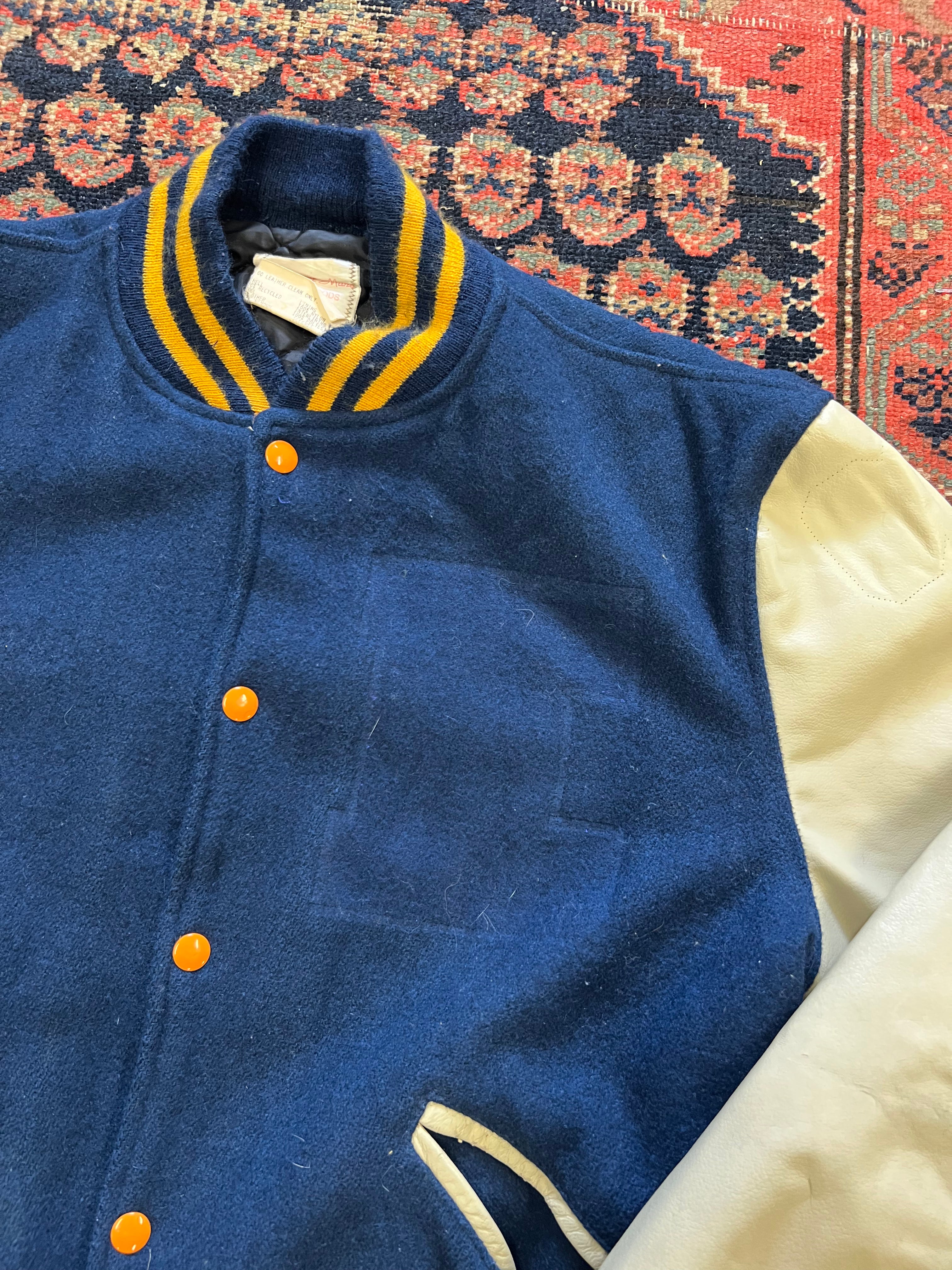 VINTAGE VARSITY JACKET - SMALL