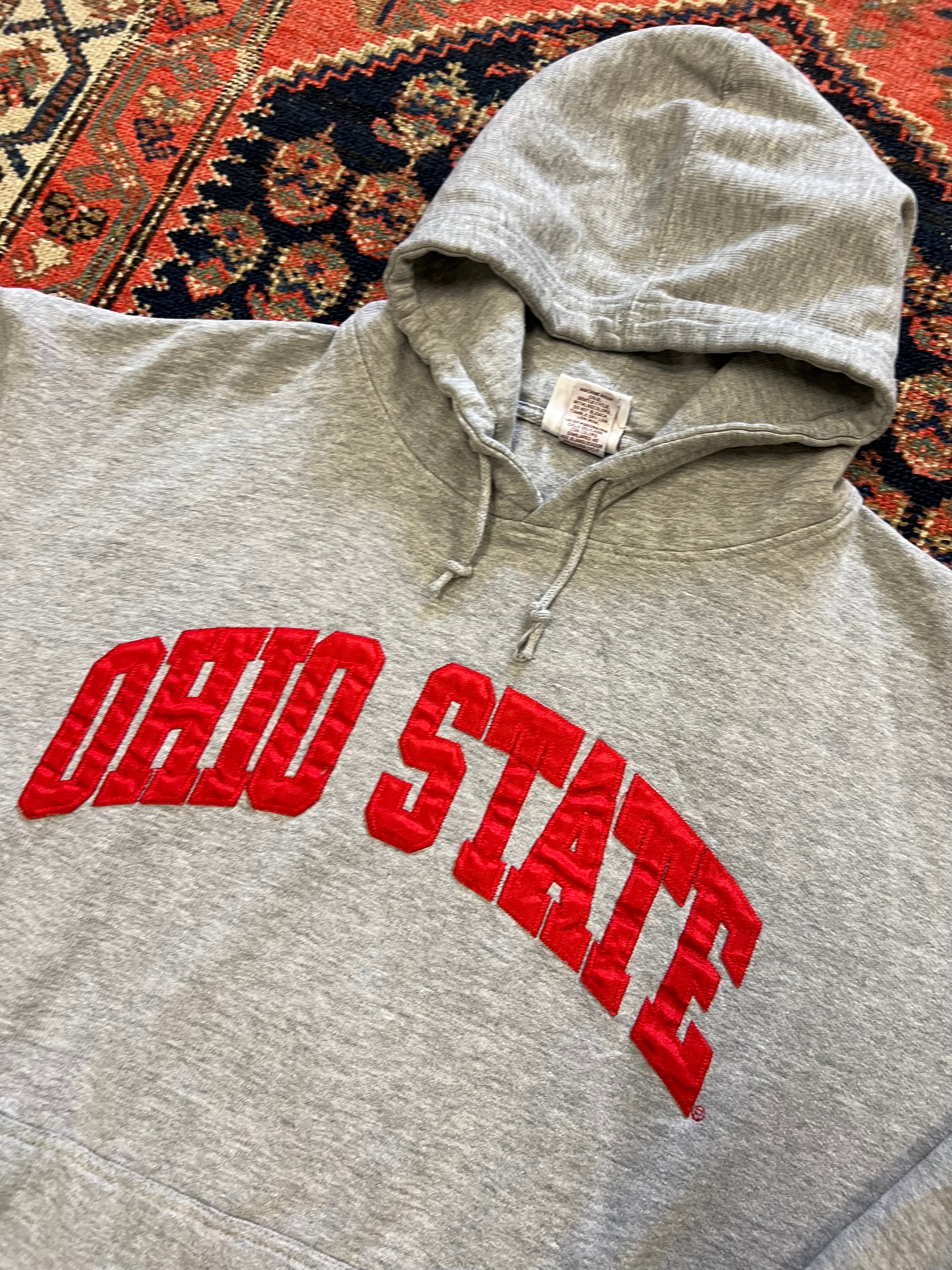 VINTAGE OHIO STATE HOODIE - S/M