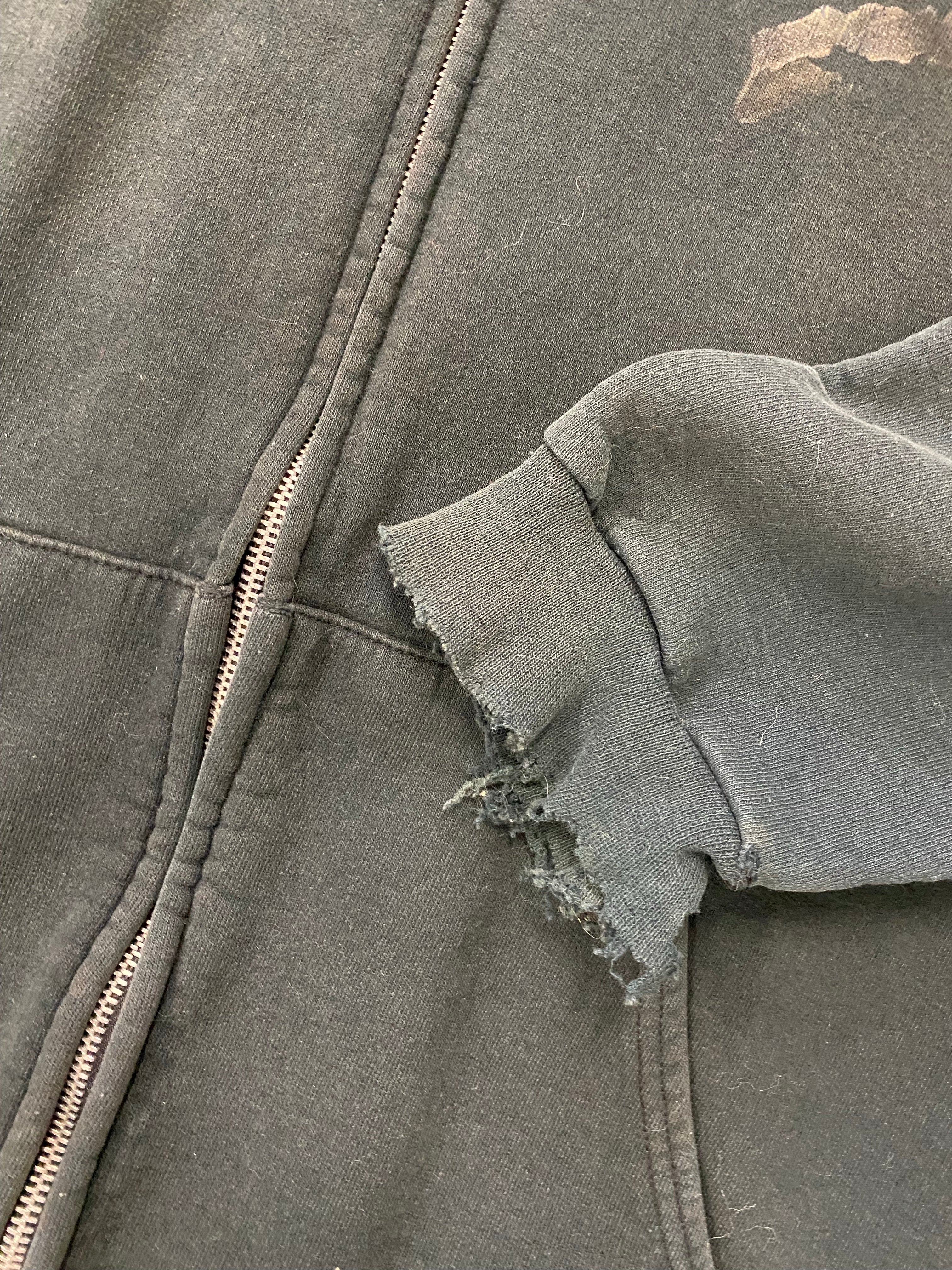 Vintage Harley Davidson Full Zip Hoodie - L/XL