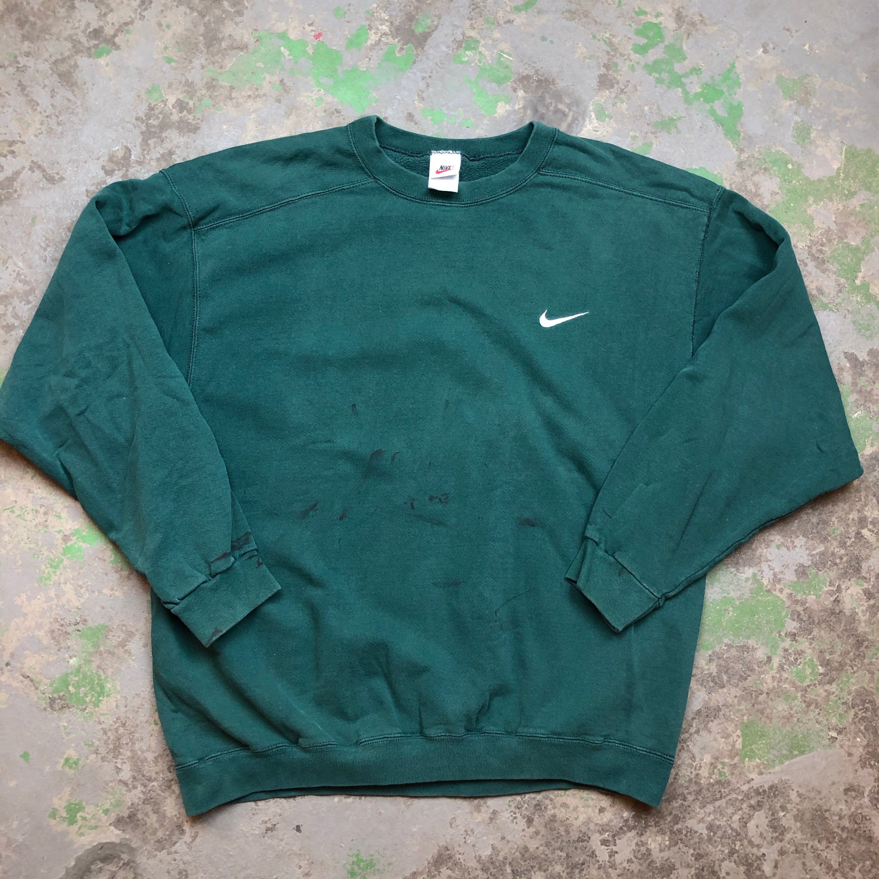 Paint splattered Nike Crewneck