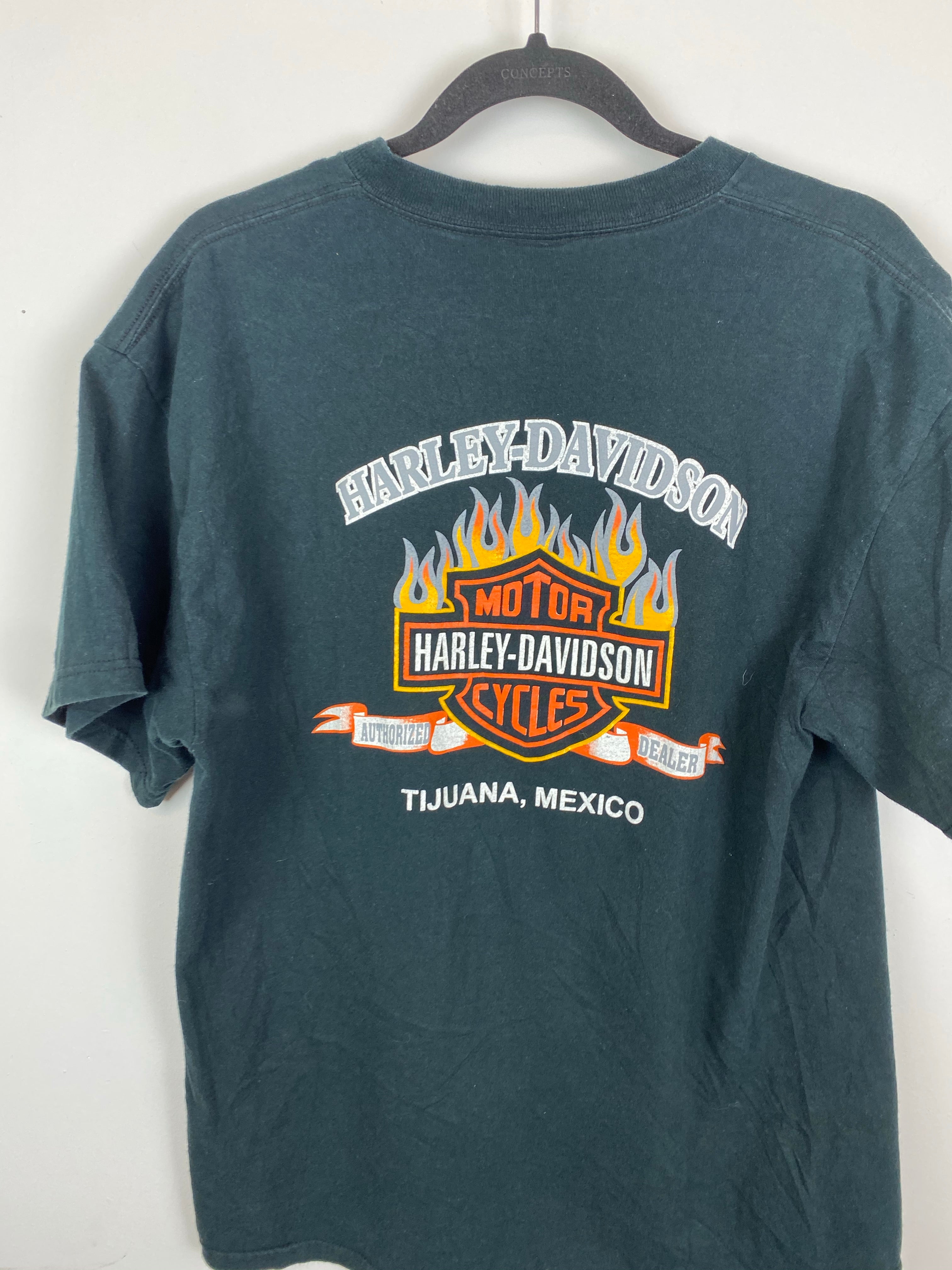 Front and back Harley t shirt