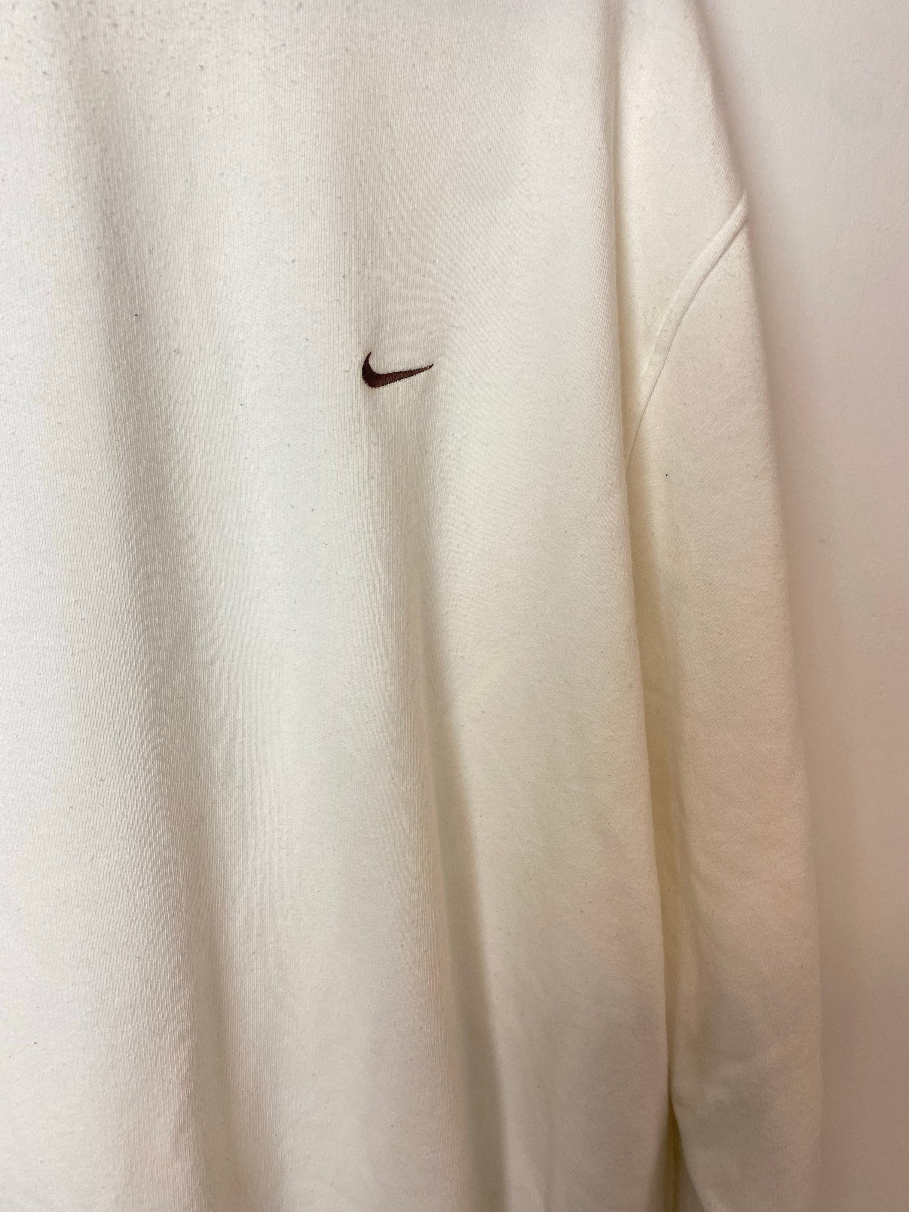 Early 2000s Nike Check Crewneck - XL