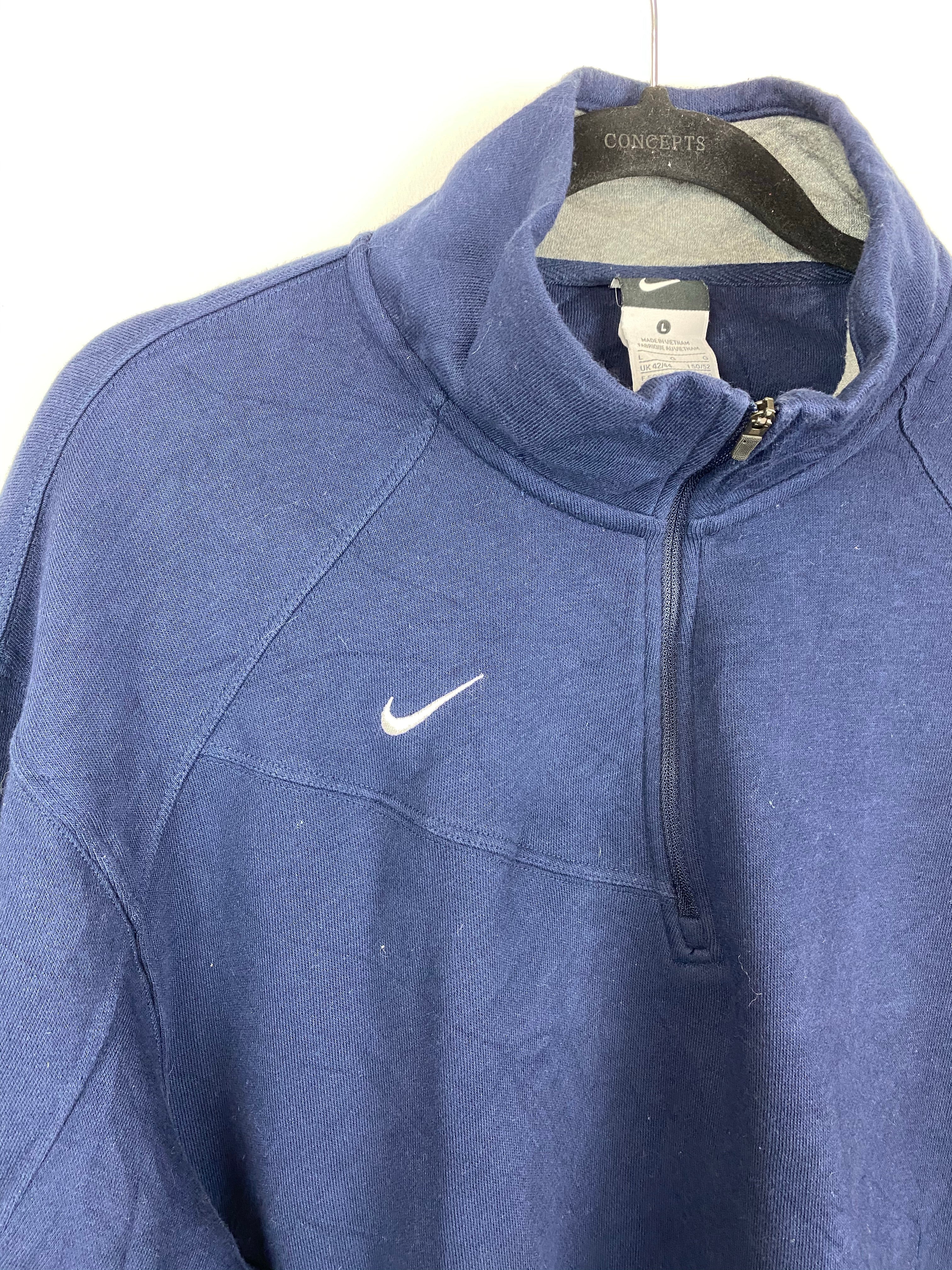 Nike quarter zip crewneck
