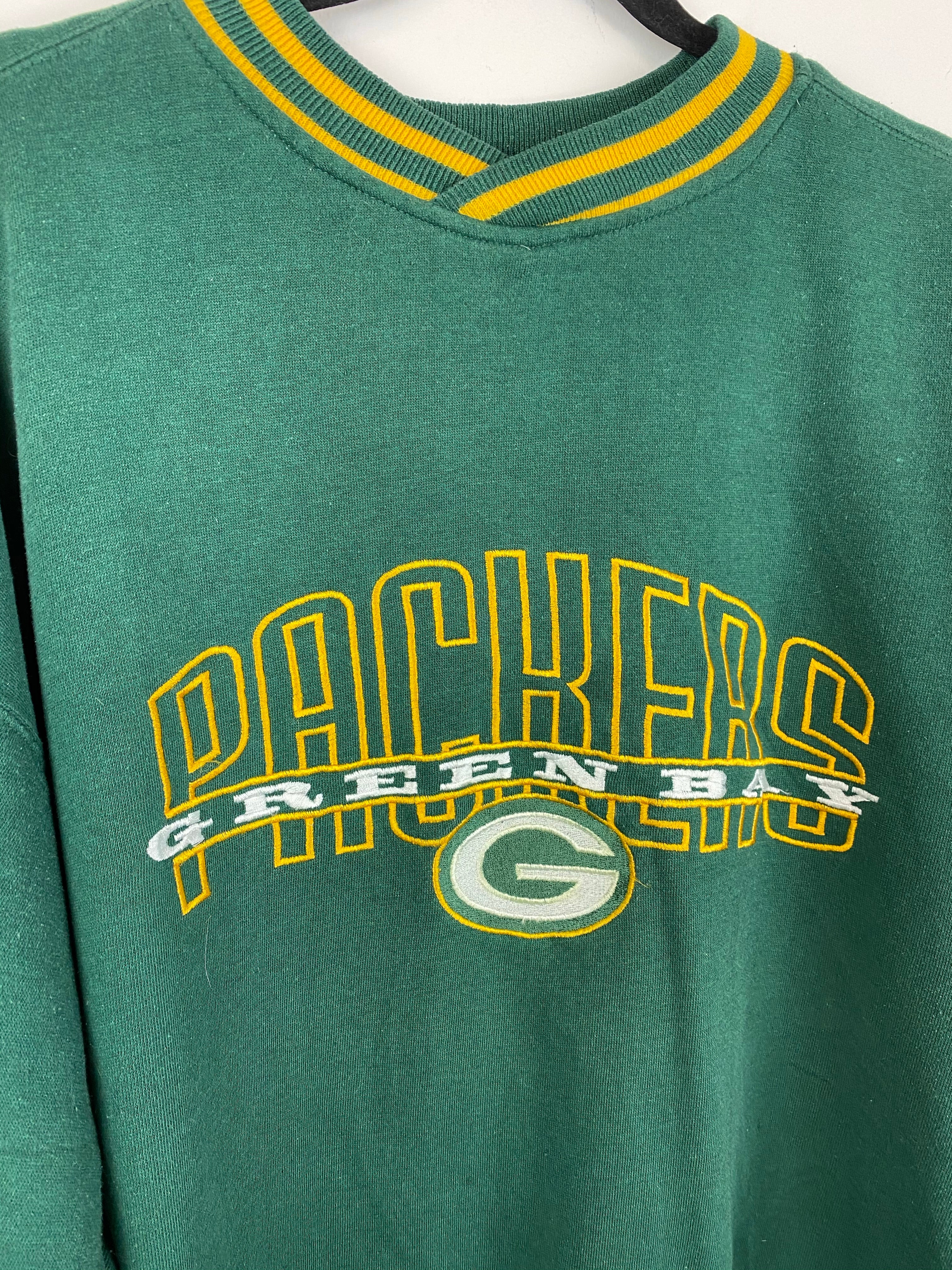 90s starter embroider Green Bay Packers crewneck