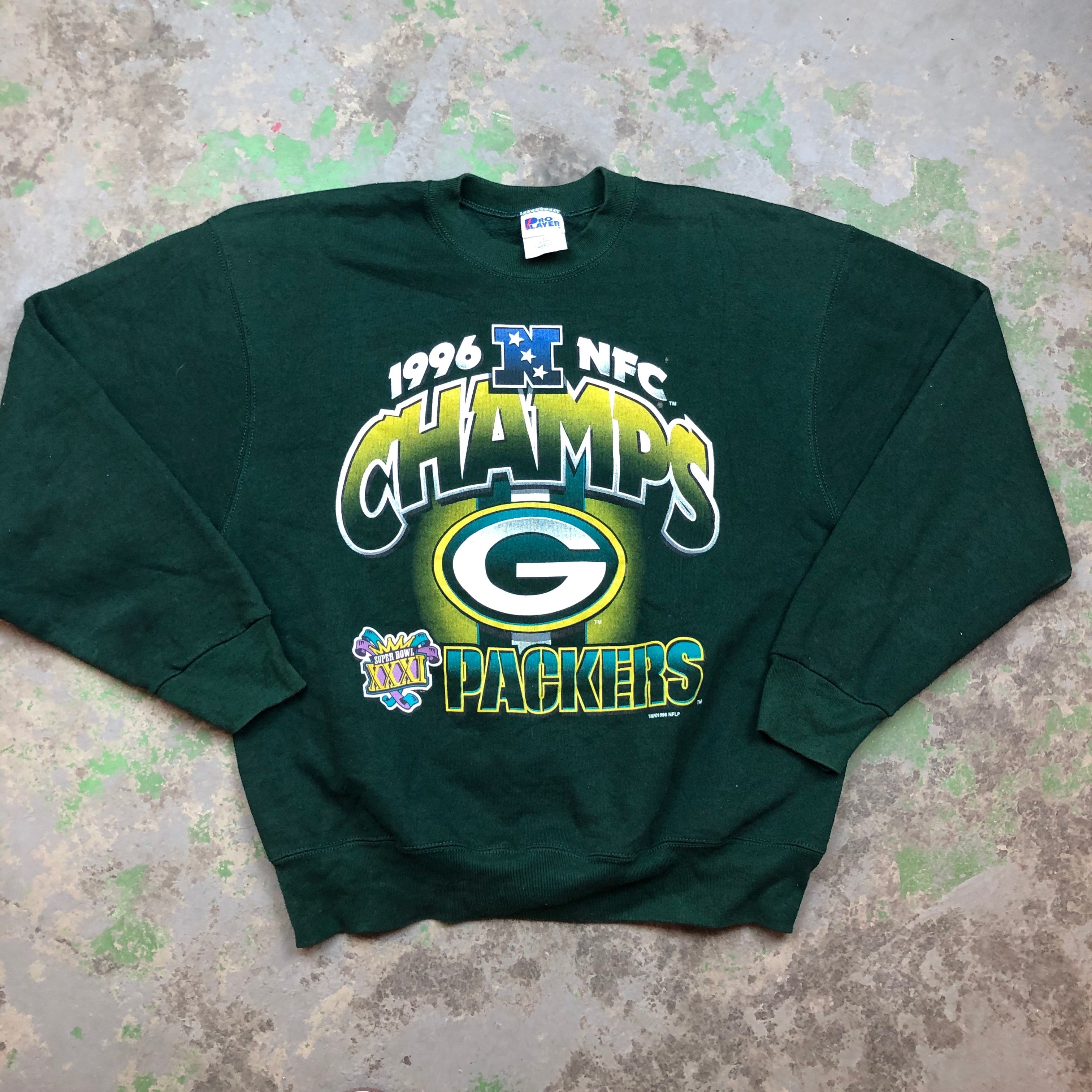 1996 packers Crewneck