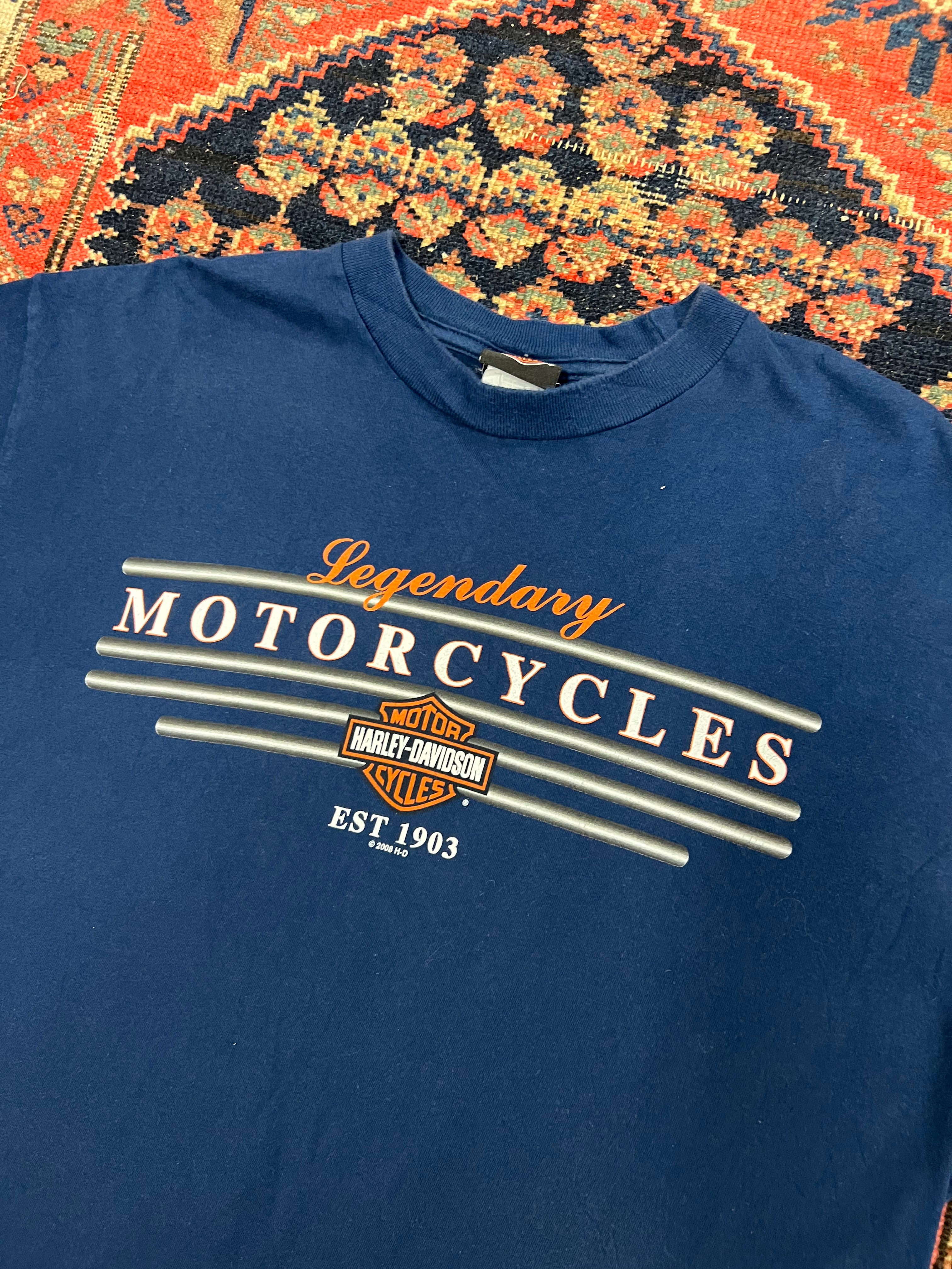 VINTAGE HARLEY DAVIDSON T SHIRT - XL