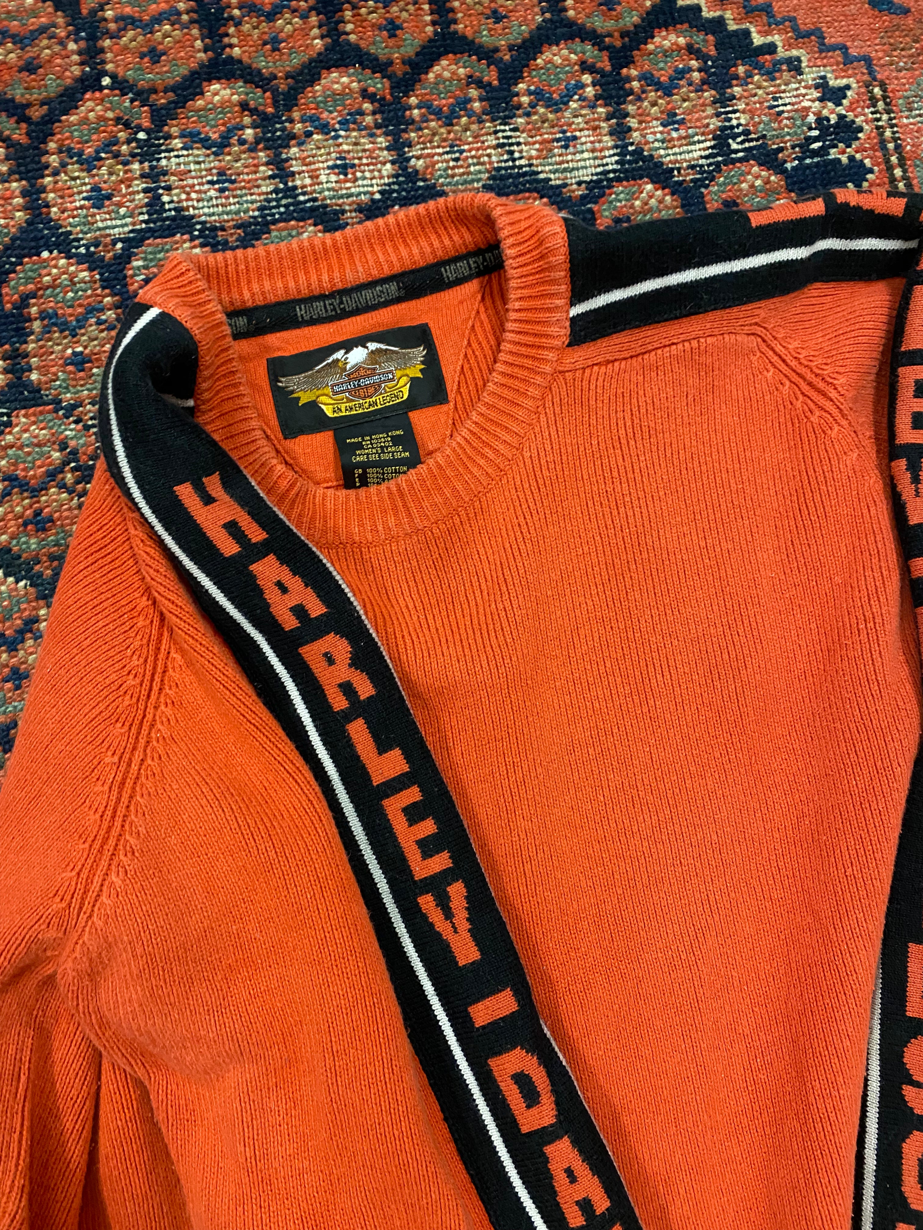 Vintage Harley Davidson Knit - S