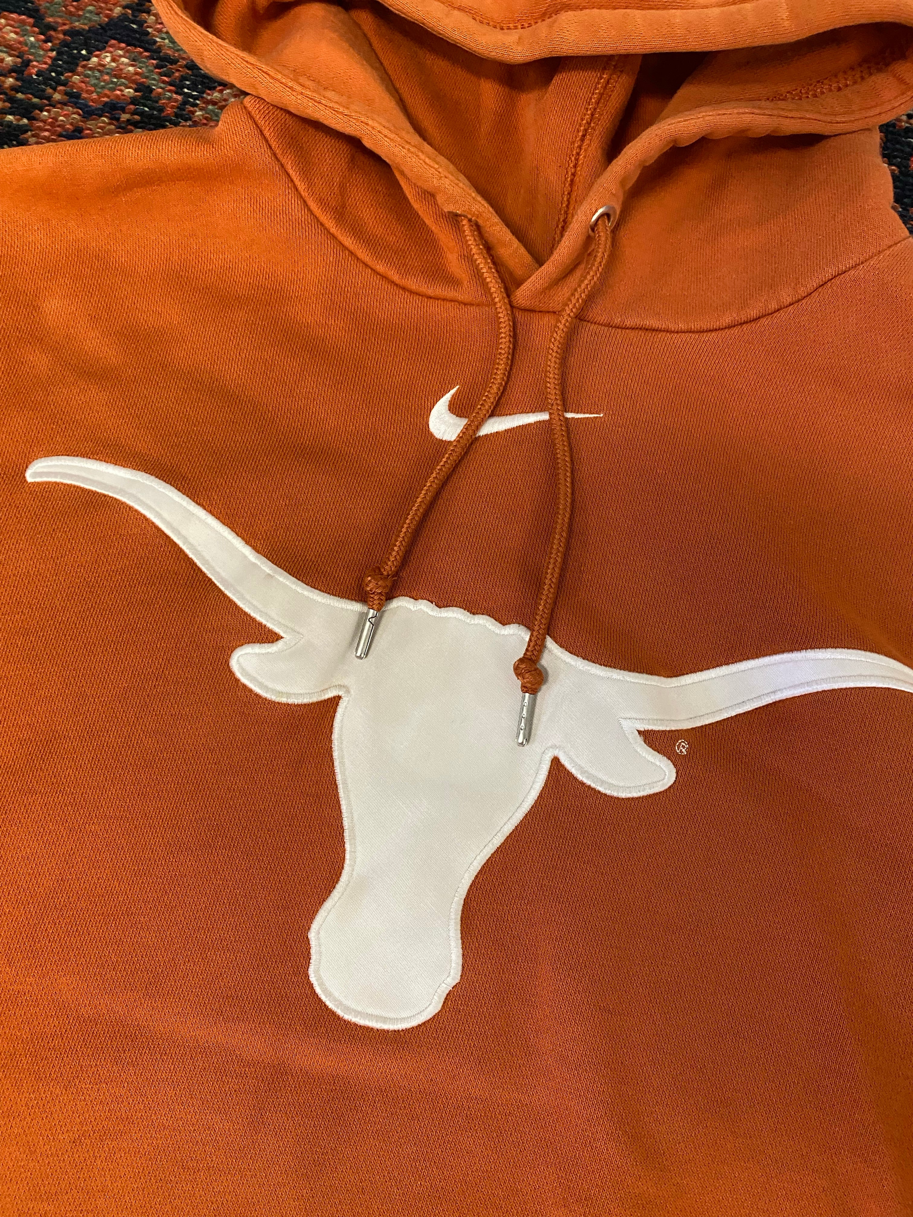 90s Middle Swish Texas Nike Hoodie - L