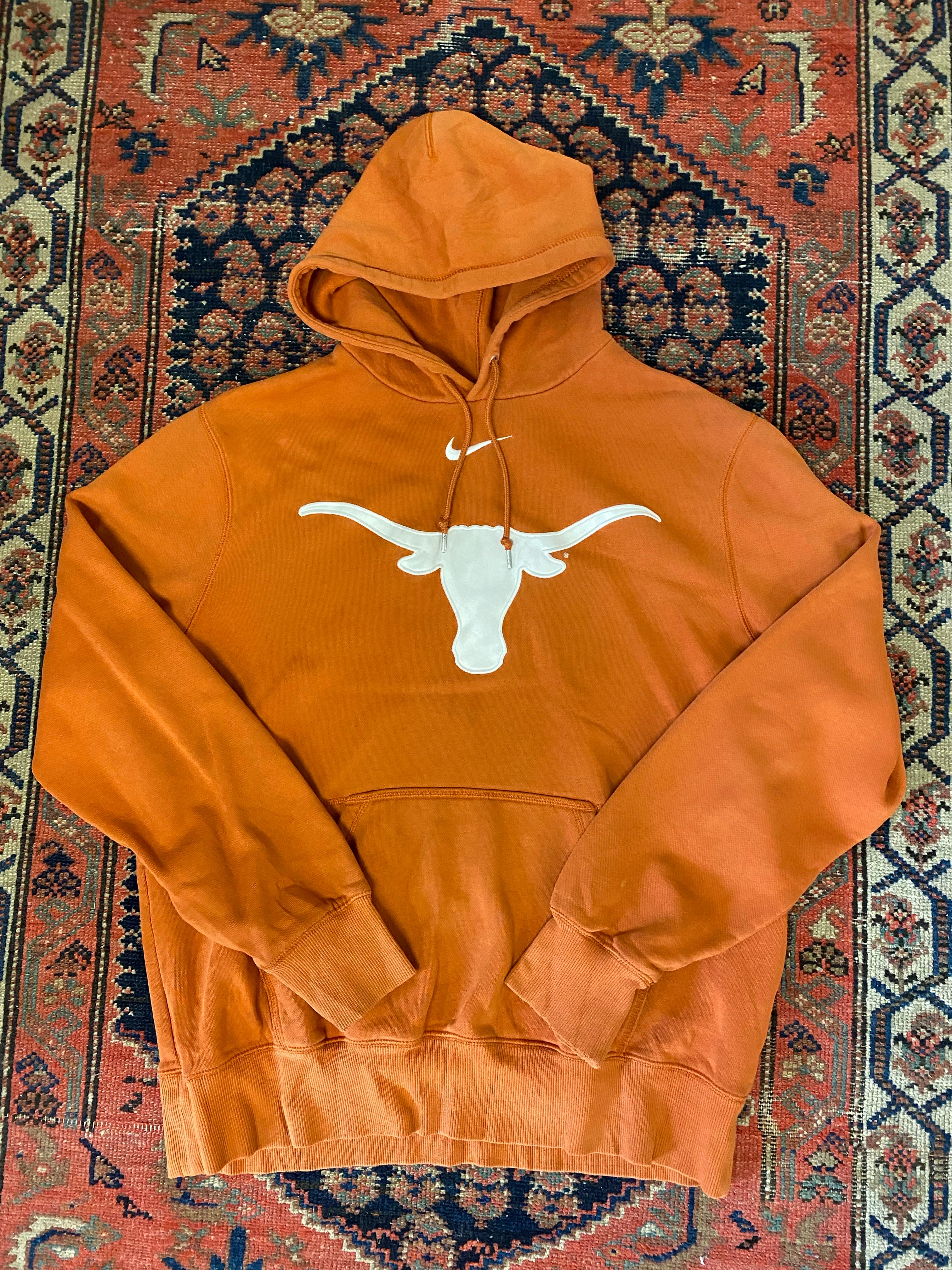 90s Middle Swish Texas Nike Hoodie - L