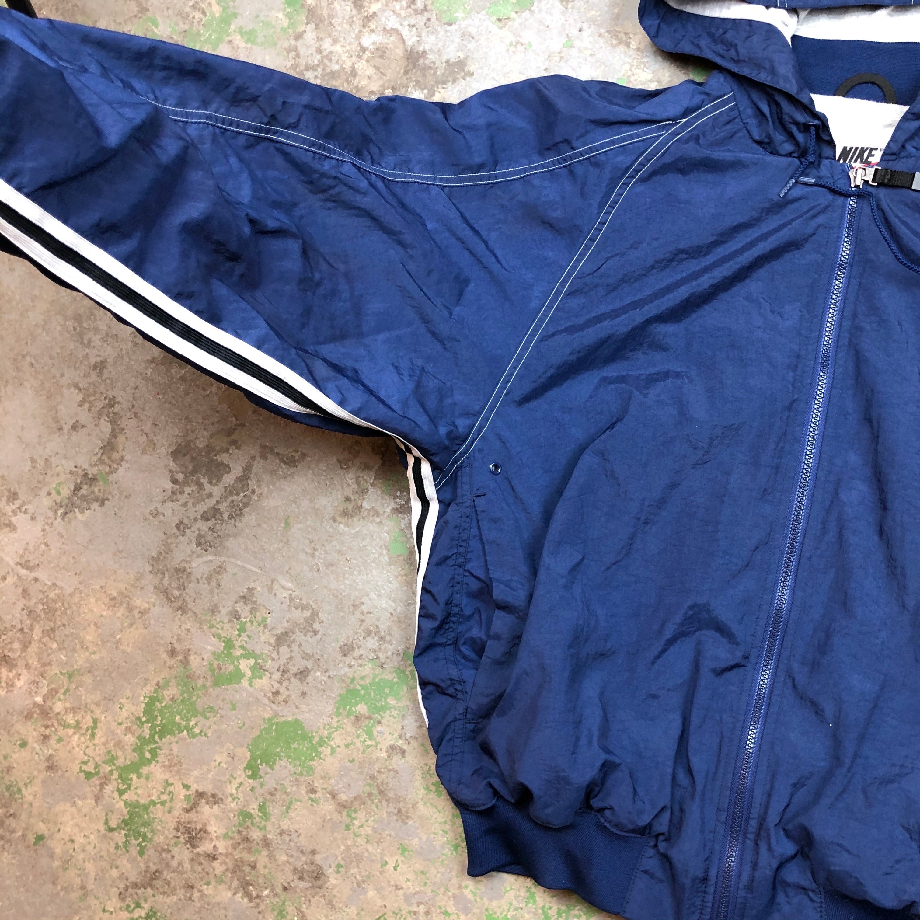 Hooded Nike windbreaker