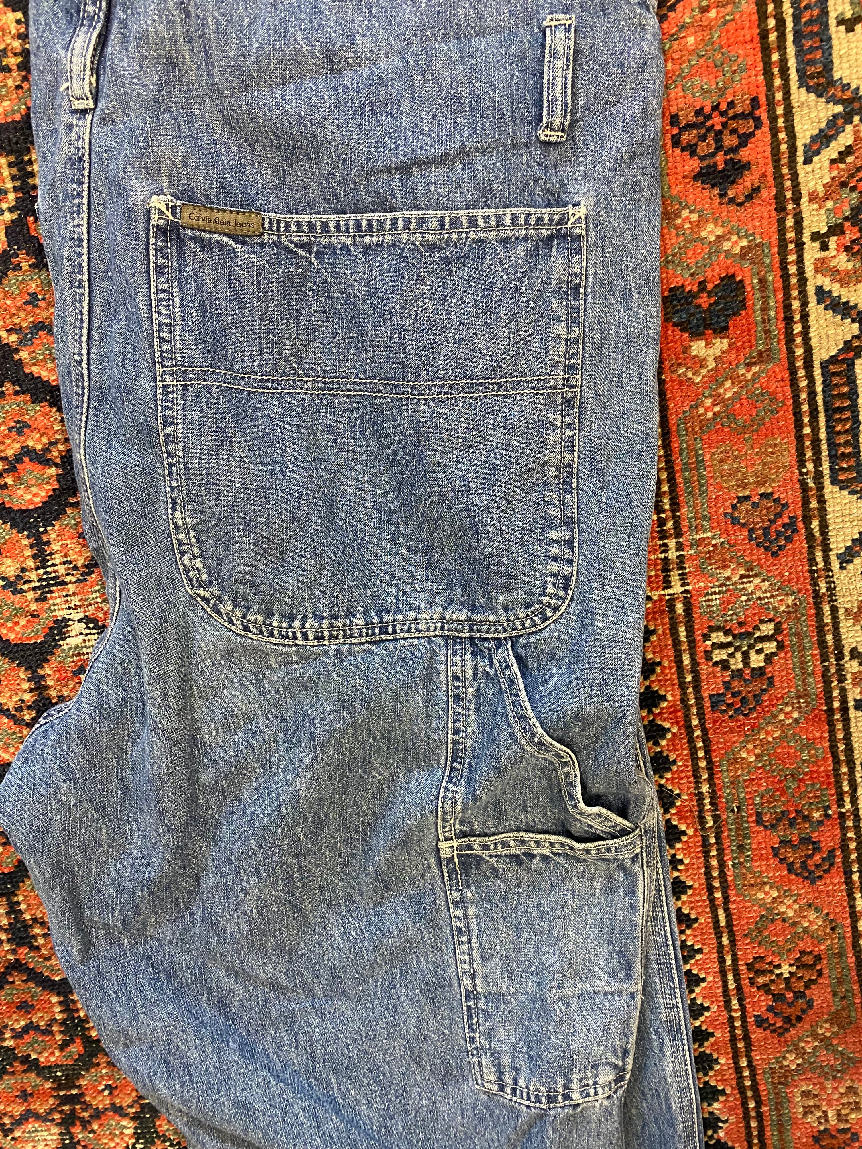 90s Calvin Klein overalls - L